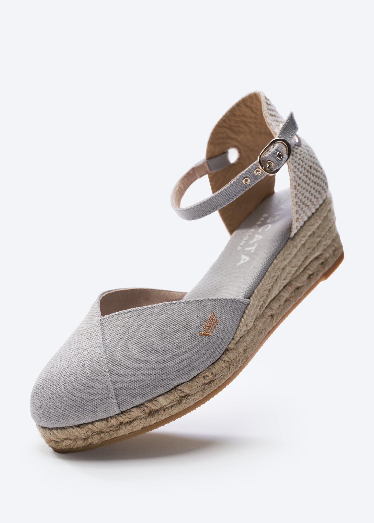 Buy Pubol Canvas Espadrille Wedges by Viscata