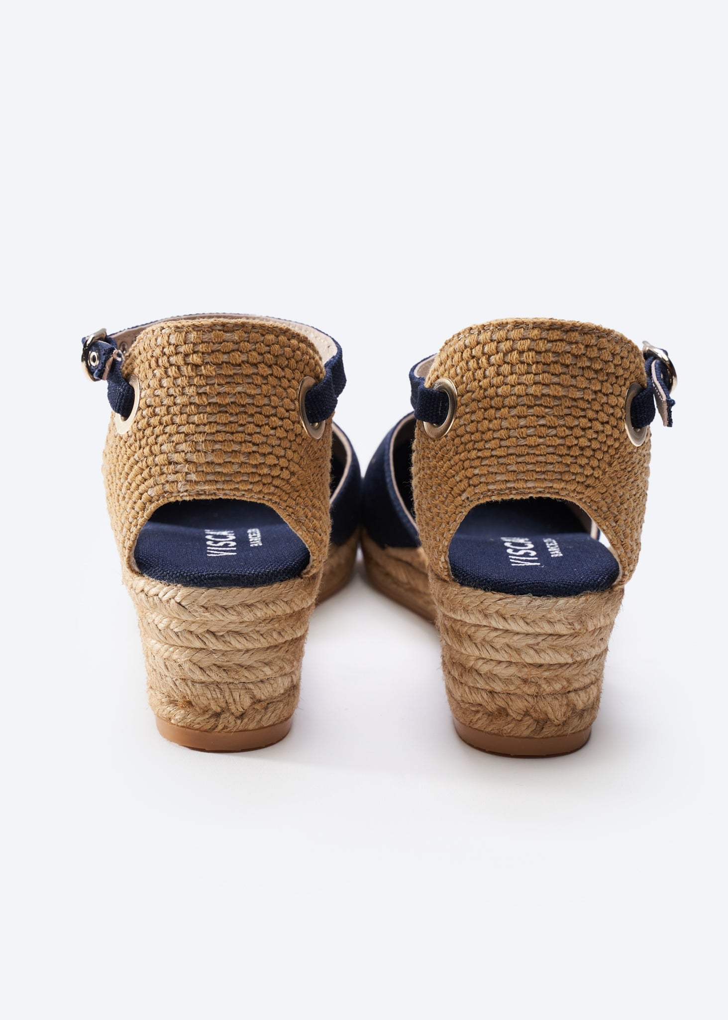 Buy Pubol Canvas Espadrille Wedges by Viscata