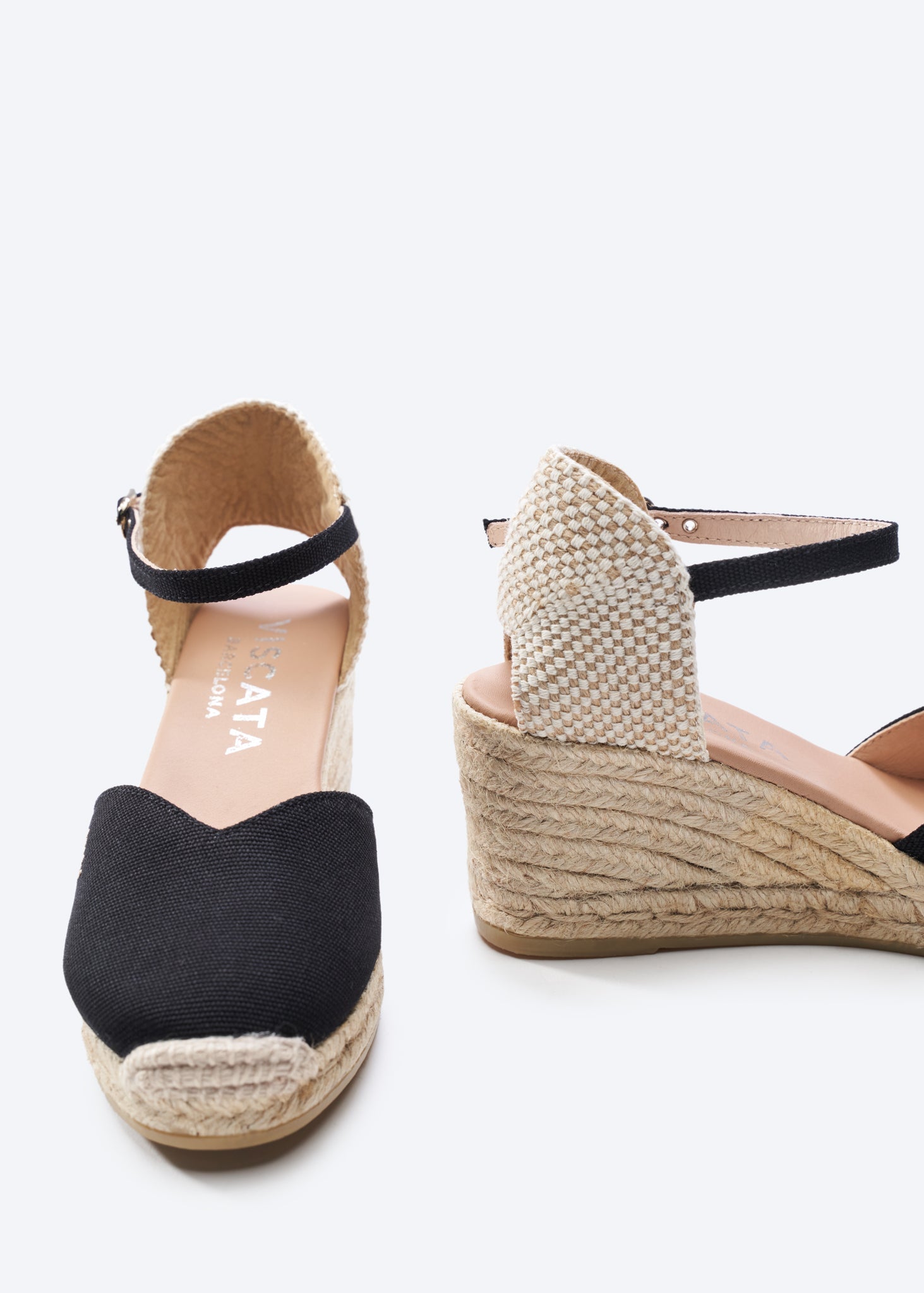 Buy Reus Canvas Espadrille Wedges by Viscata