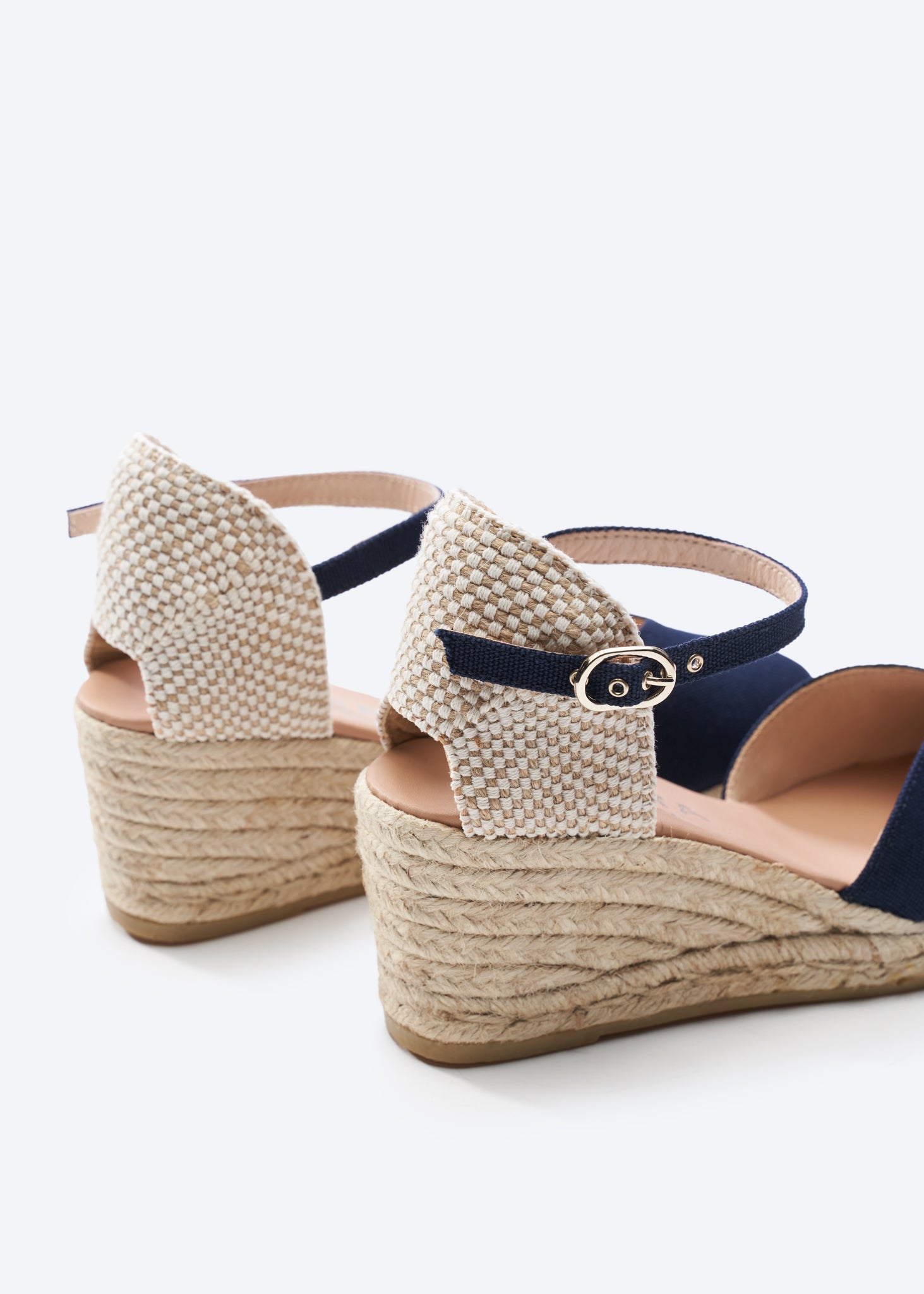 Buy Reus Canvas Espadrille Wedges by Viscata