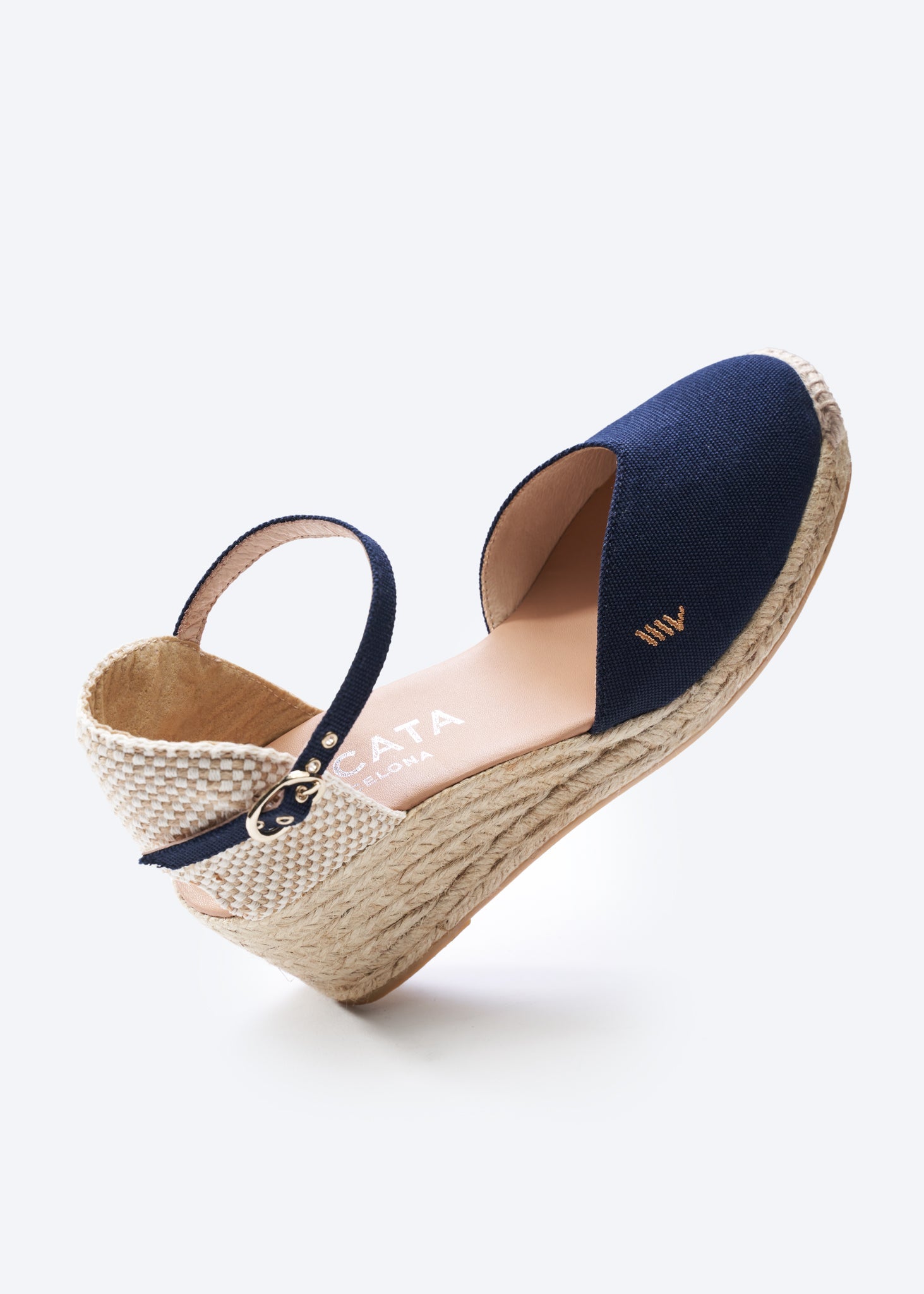 Buy Reus Canvas Espadrille Wedges by Viscata