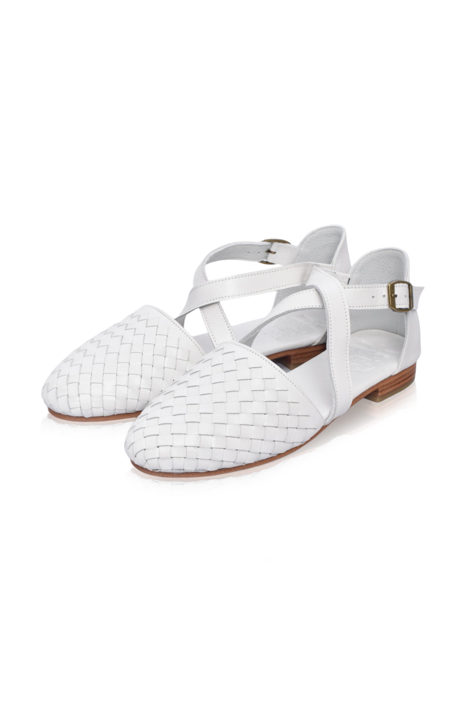 Buy Riviera Leather Flats by Bali ELF