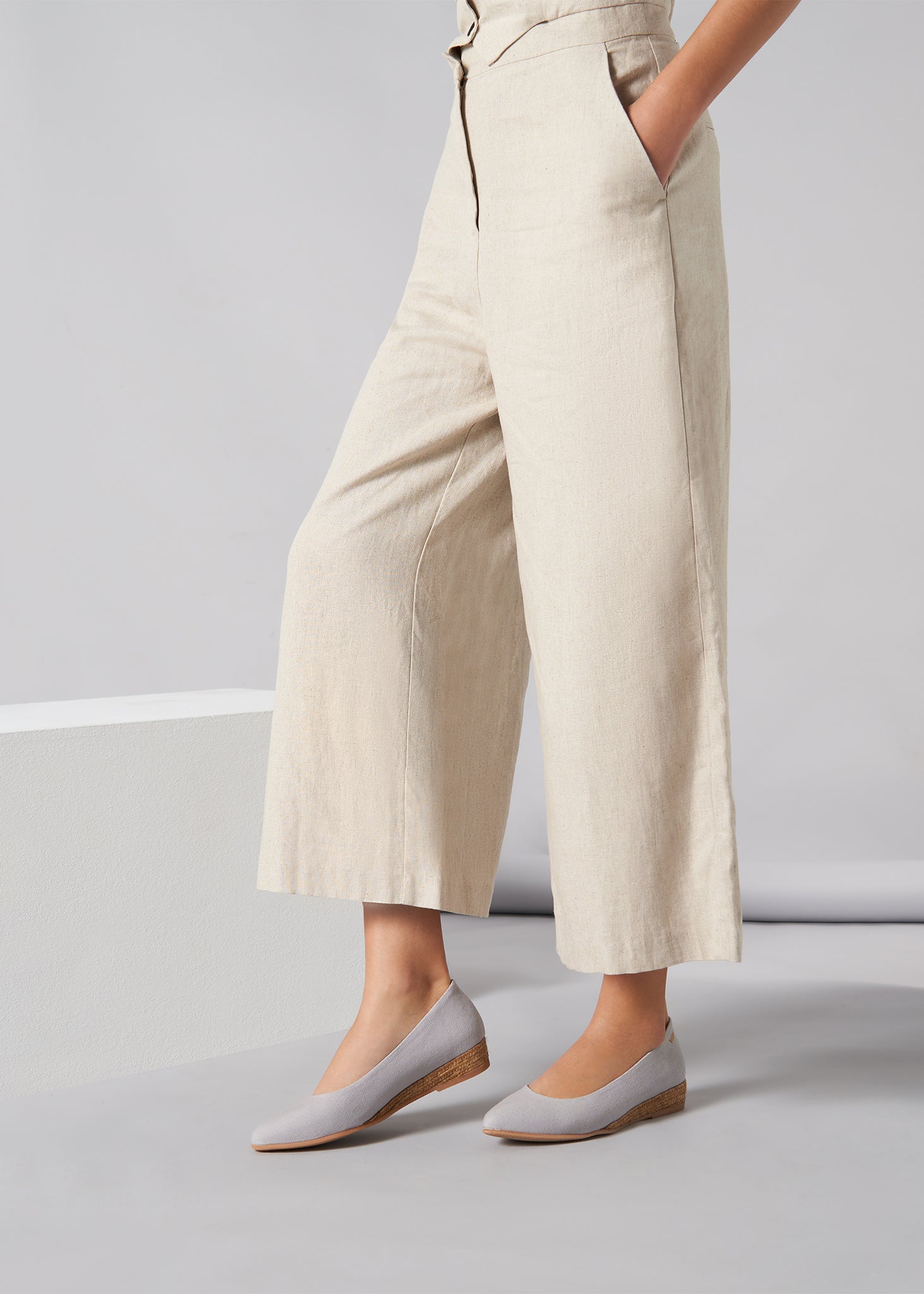 Buy Rubina Canvas Espadrille Flats by Viscata