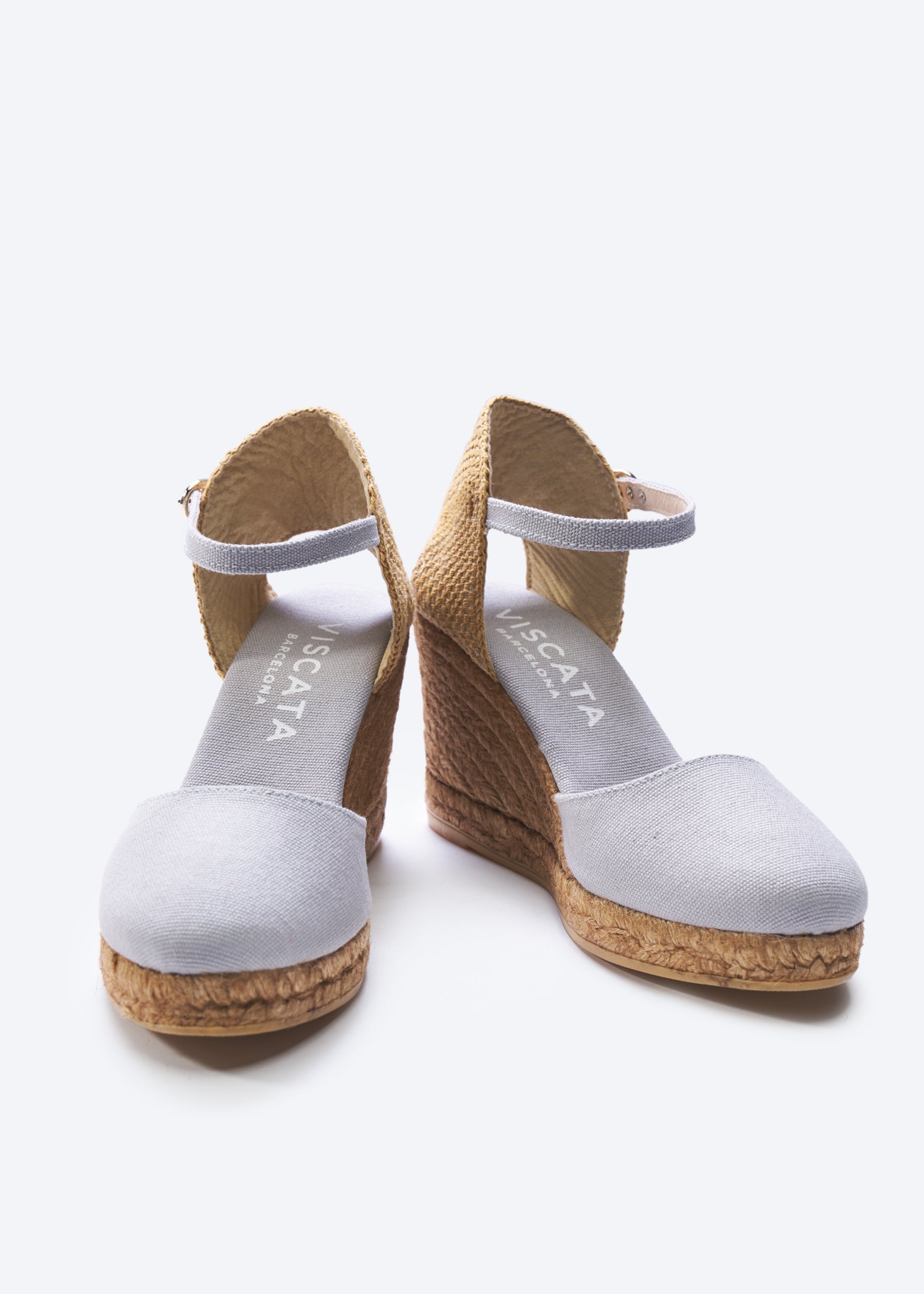 Buy Satuna Canvas Espadrille Wedges by Viscata