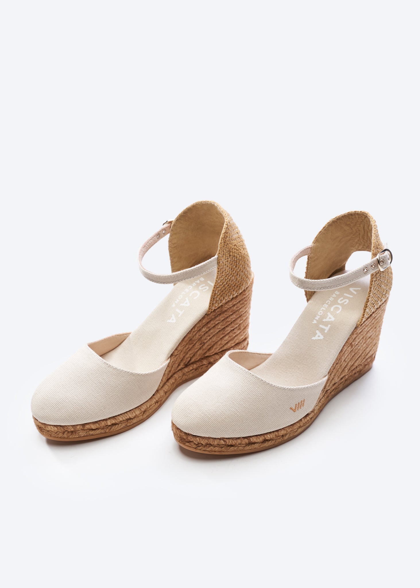 Buy Satuna Canvas Espadrille Wedges by Viscata