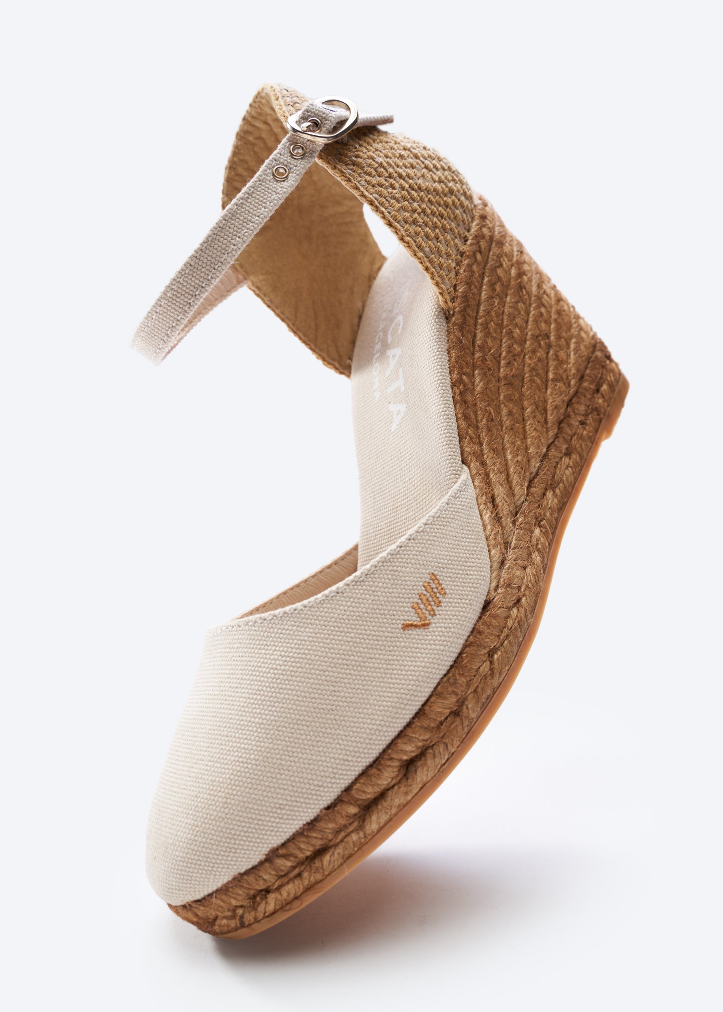 Buy Satuna Canvas Espadrille Wedges by Viscata