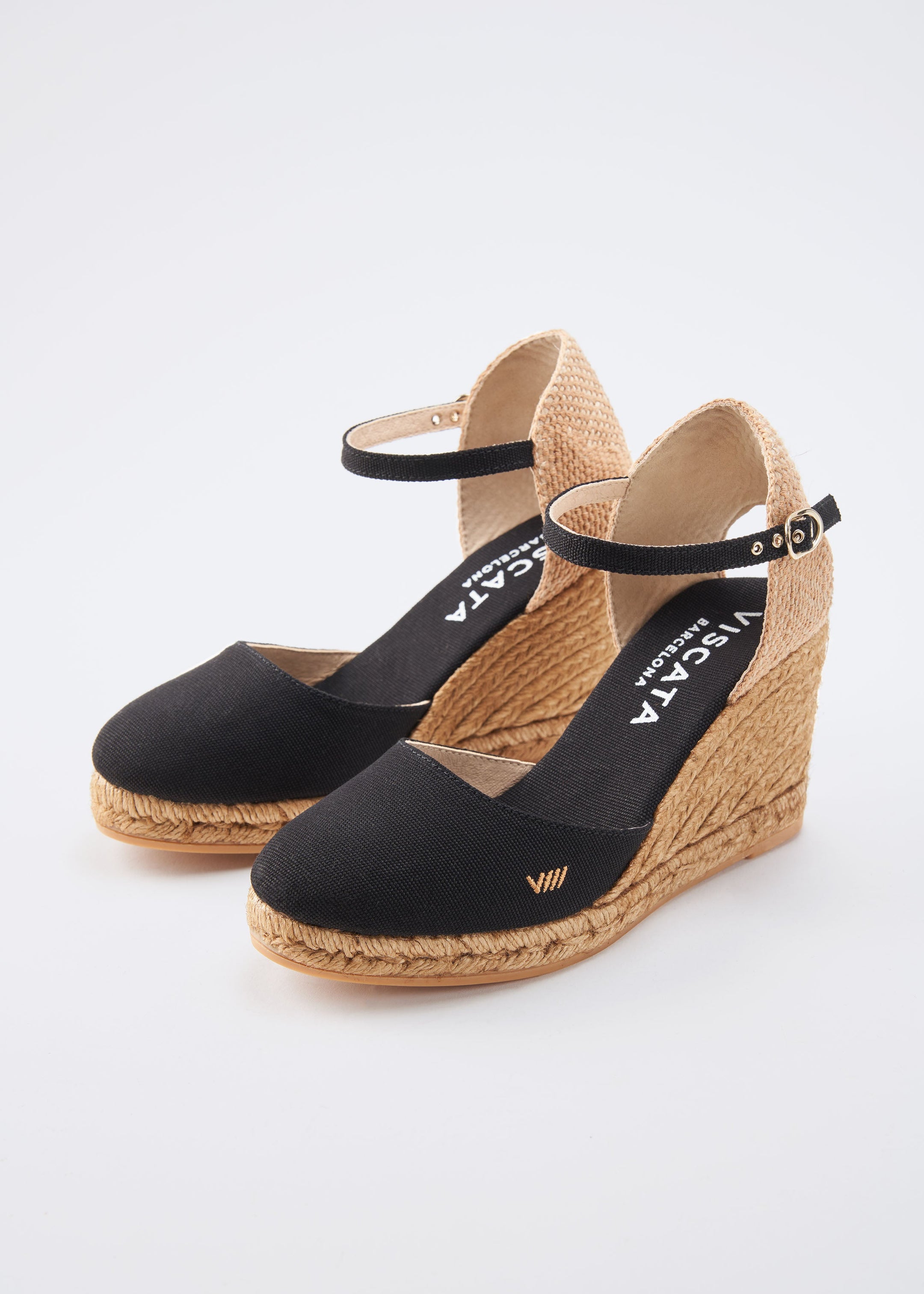 Buy Satuna Canvas Espadrille Wedges by Viscata
