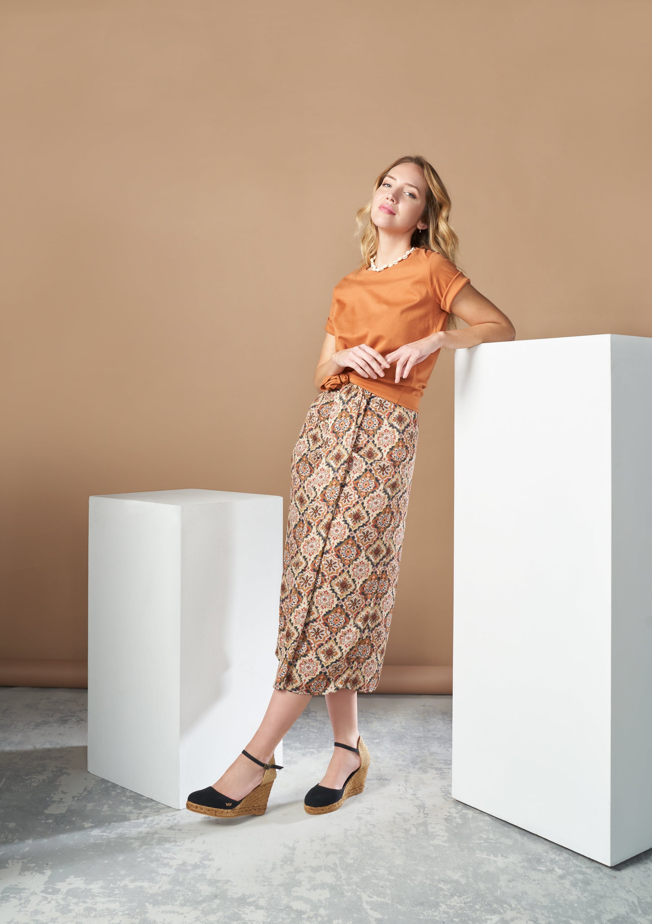 Buy Satuna Canvas Espadrille Wedges by Viscata