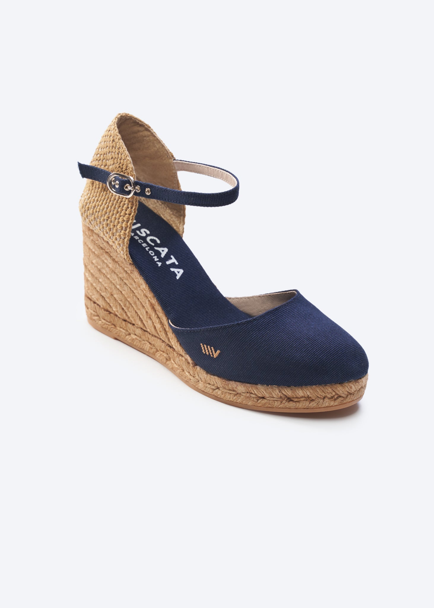 Buy Satuna Canvas Espadrille Wedges by Viscata