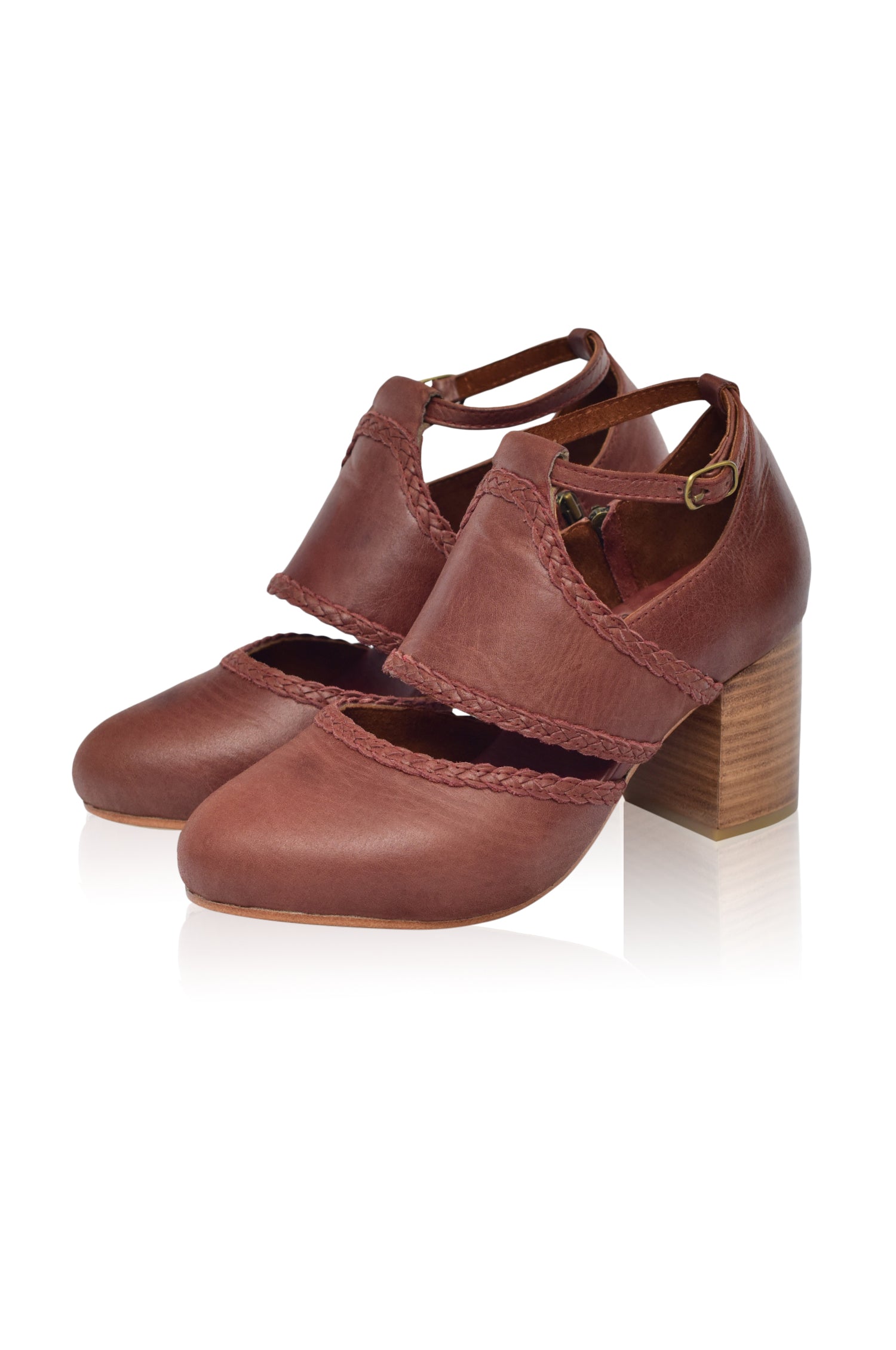 Buy Serenity Leather Heels by Bali ELF