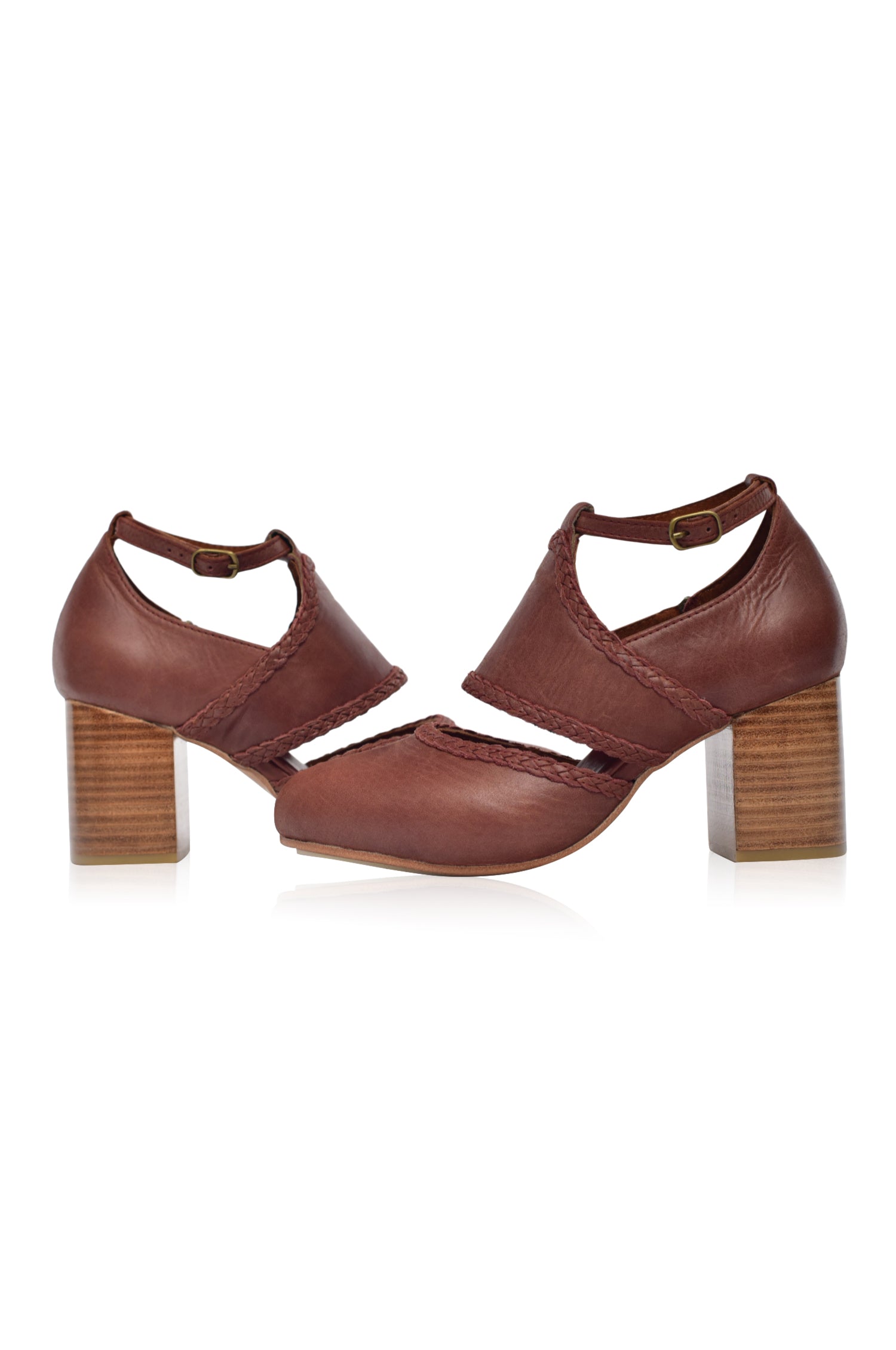 Buy Serenity Leather Heels by Bali ELF