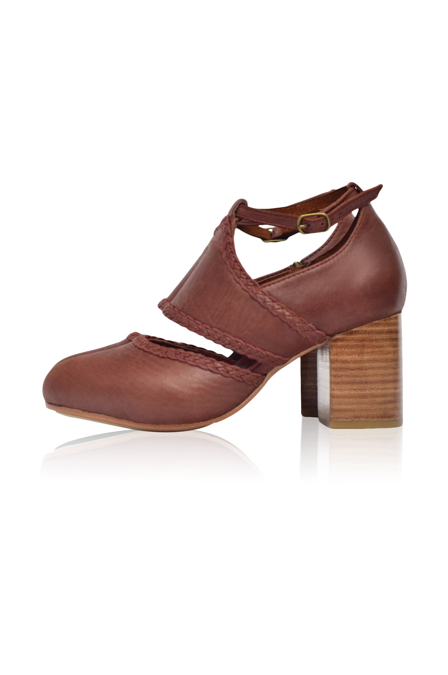 Buy Serenity Leather Heels by Bali ELF
