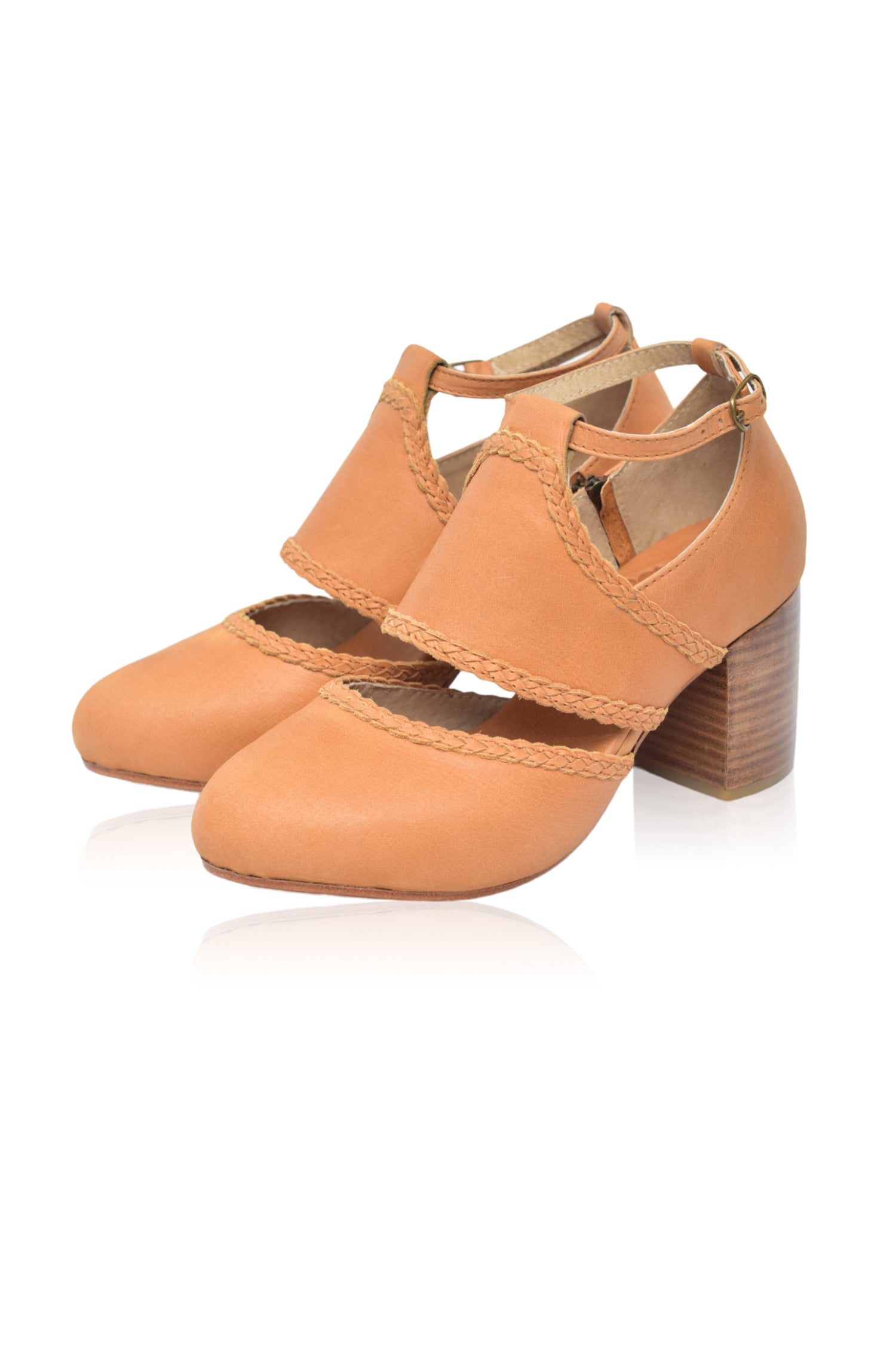 Buy Serenity Leather Heels by Bali ELF