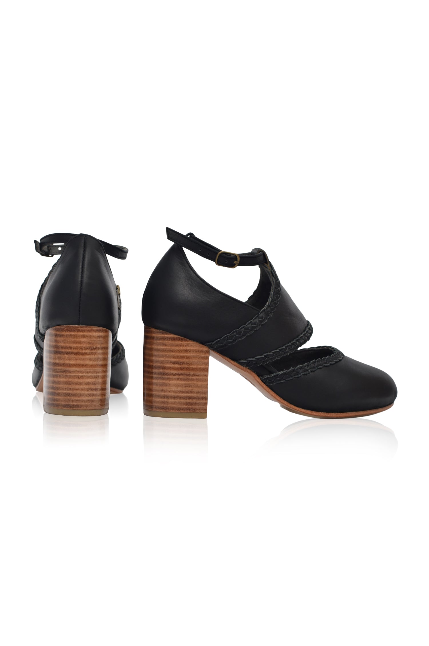 Buy Serenity Leather Heels by Bali ELF
