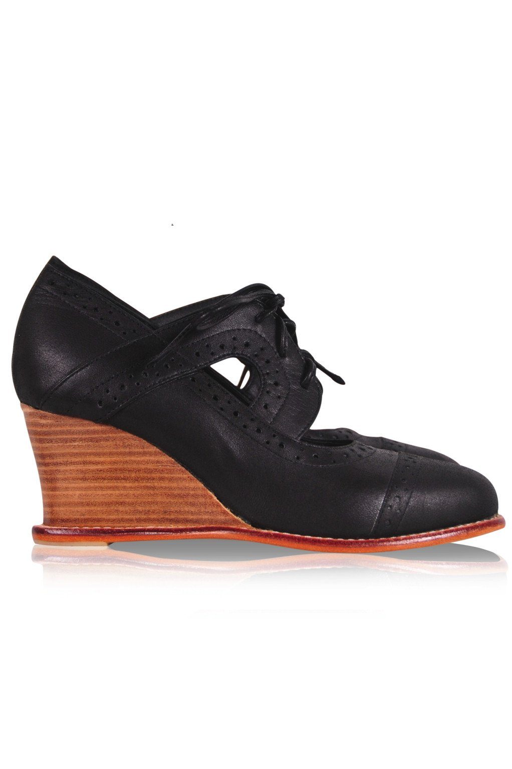 Buy Stockholm Oxford Wedges by Bali ELF