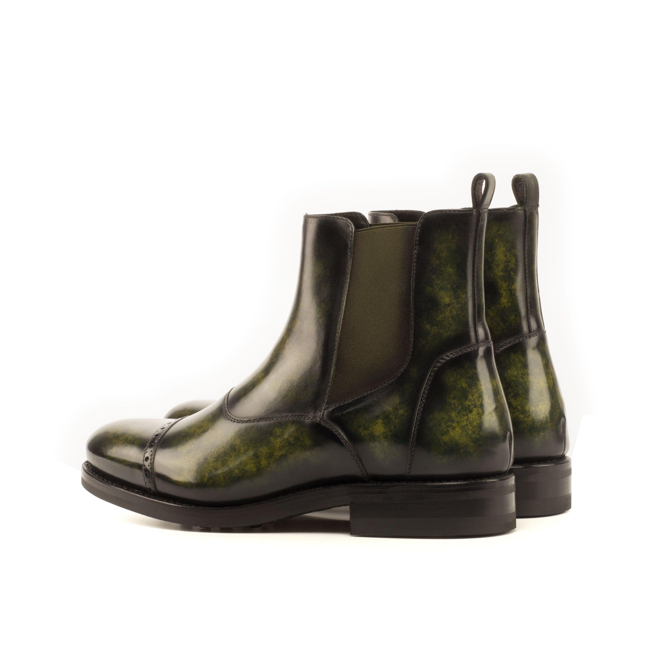 Wardon Patina Chelsea Boots