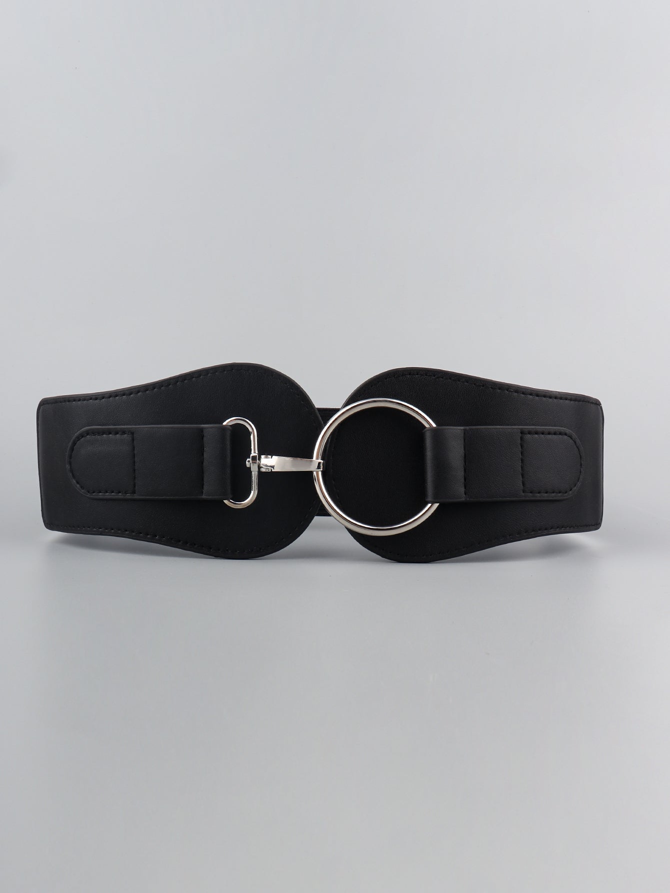 Buy PU Elastic Wide Belt by Faz