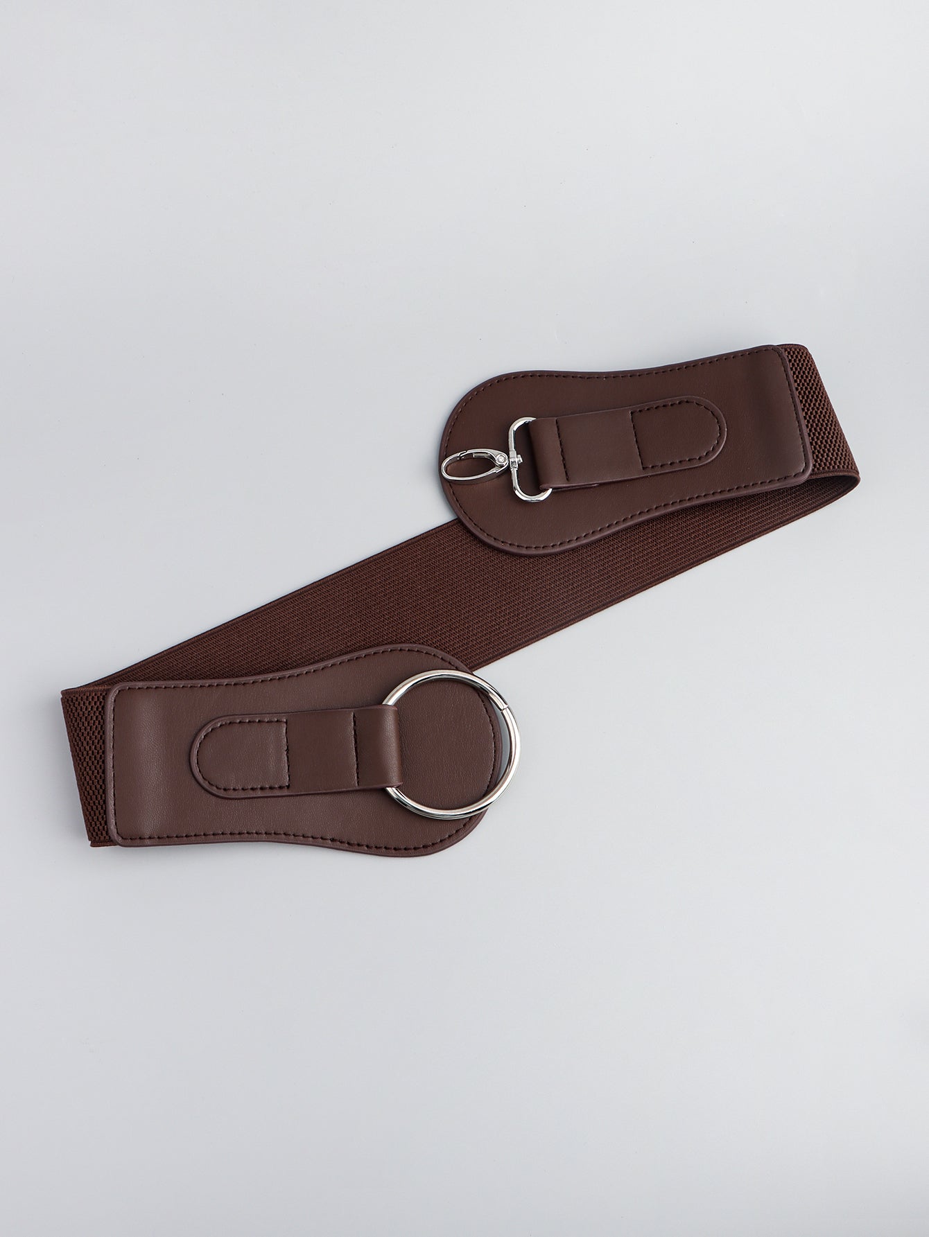 Buy PU Elastic Wide Belt by Faz