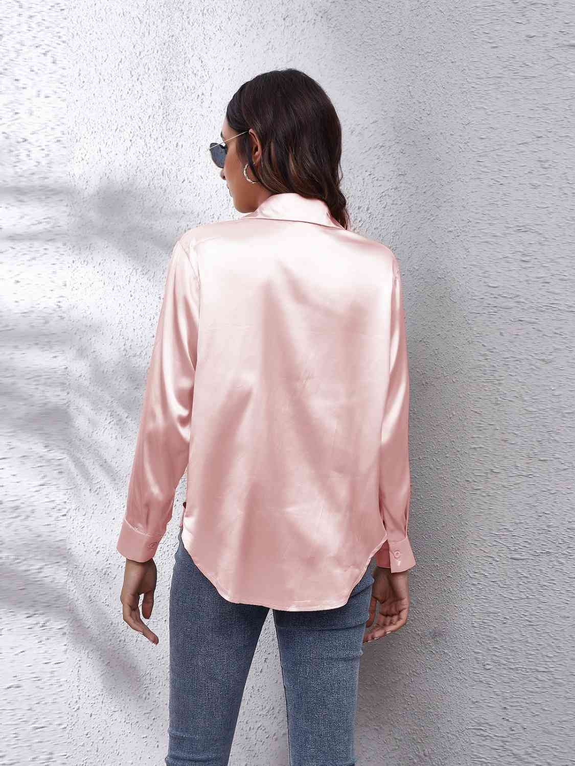 Buy Collared Neck Buttoned Long Sleeve Shirt by B&S