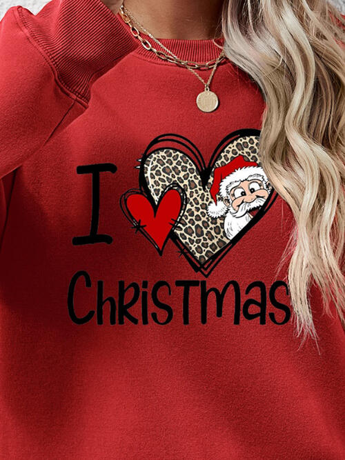 Buy CHRISTMAS Graphic Round Neck Sweatshirt by Faz
