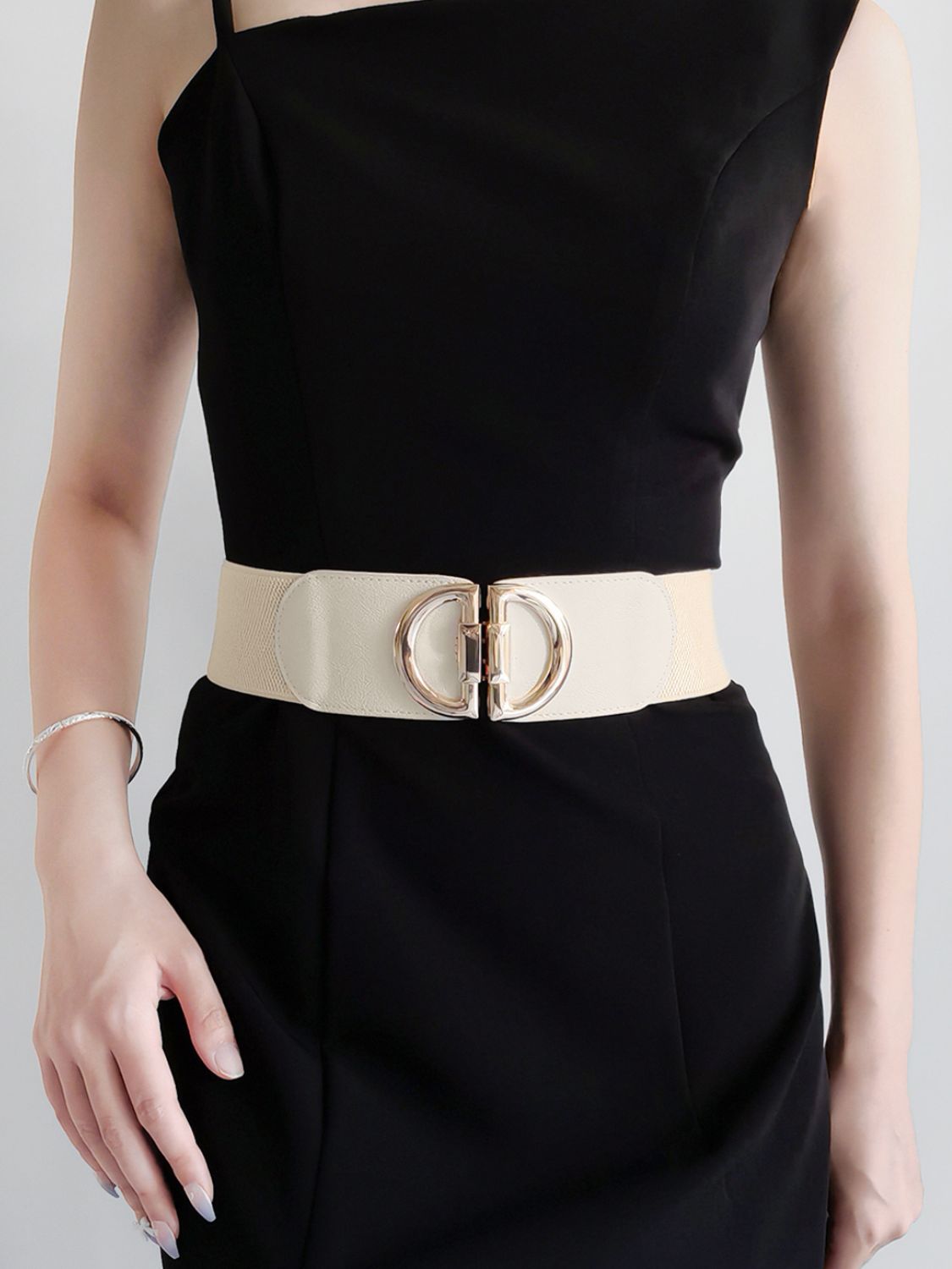 Buy D Buckle Elastic Belt by Faz