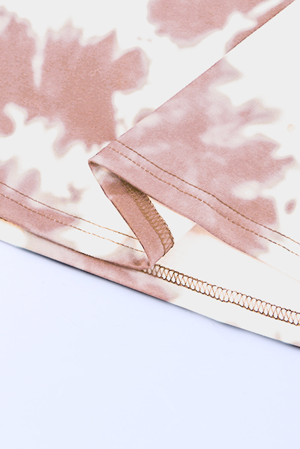 Buy Tie-Dye Round Neck Short Sleeve Tunic Tee by Faz