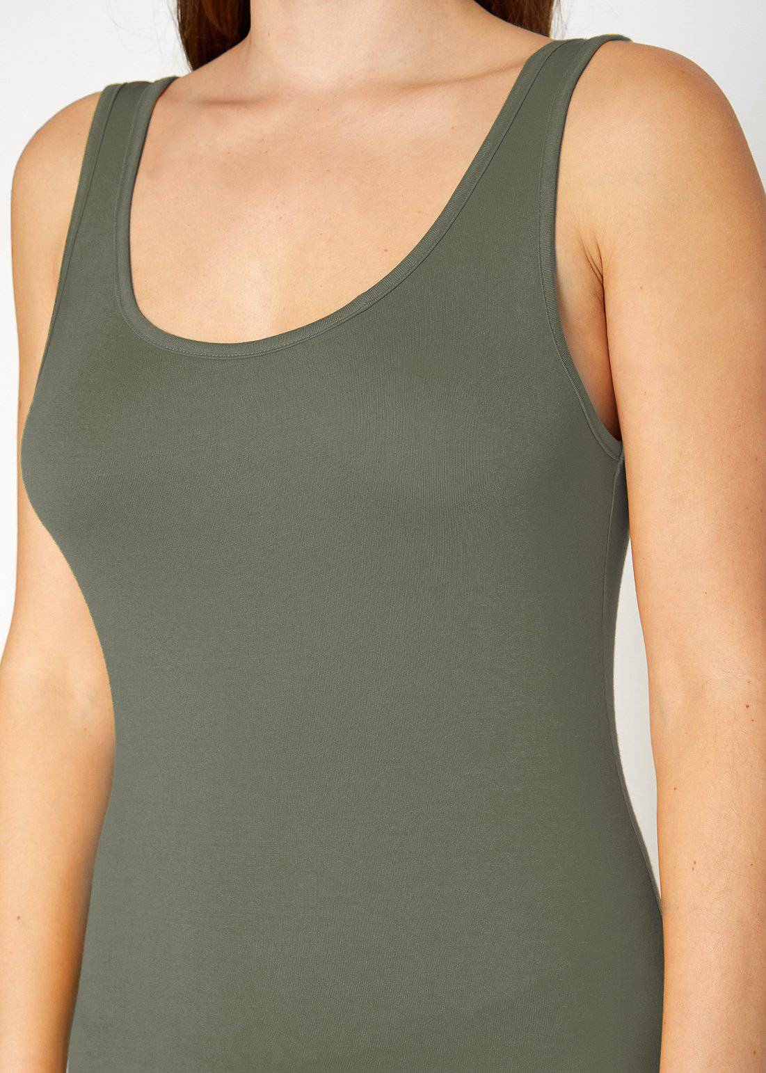 Buy Sleeveless Scoop Neck Maxi Dress by Shop at Konus