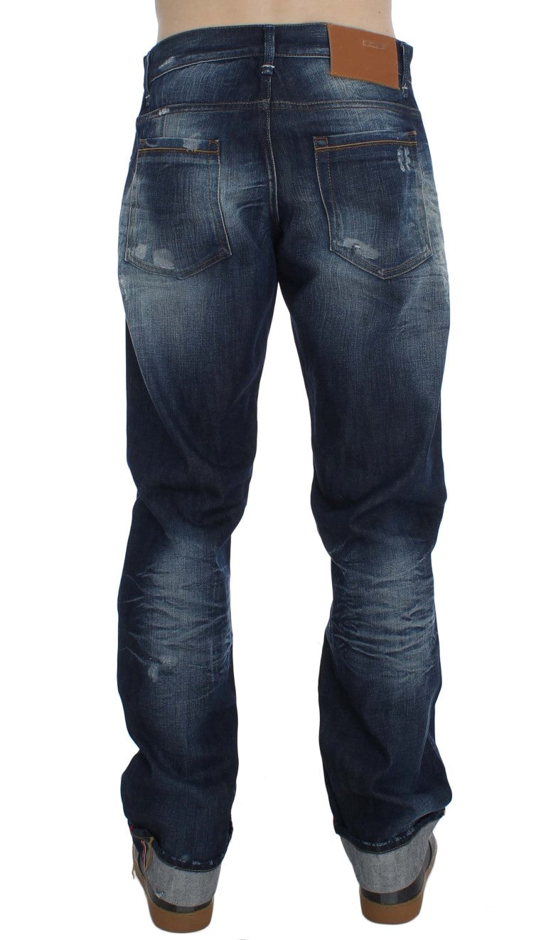 Buy Blue Wash Cotton Denim Regular Fit Jeans by Acht