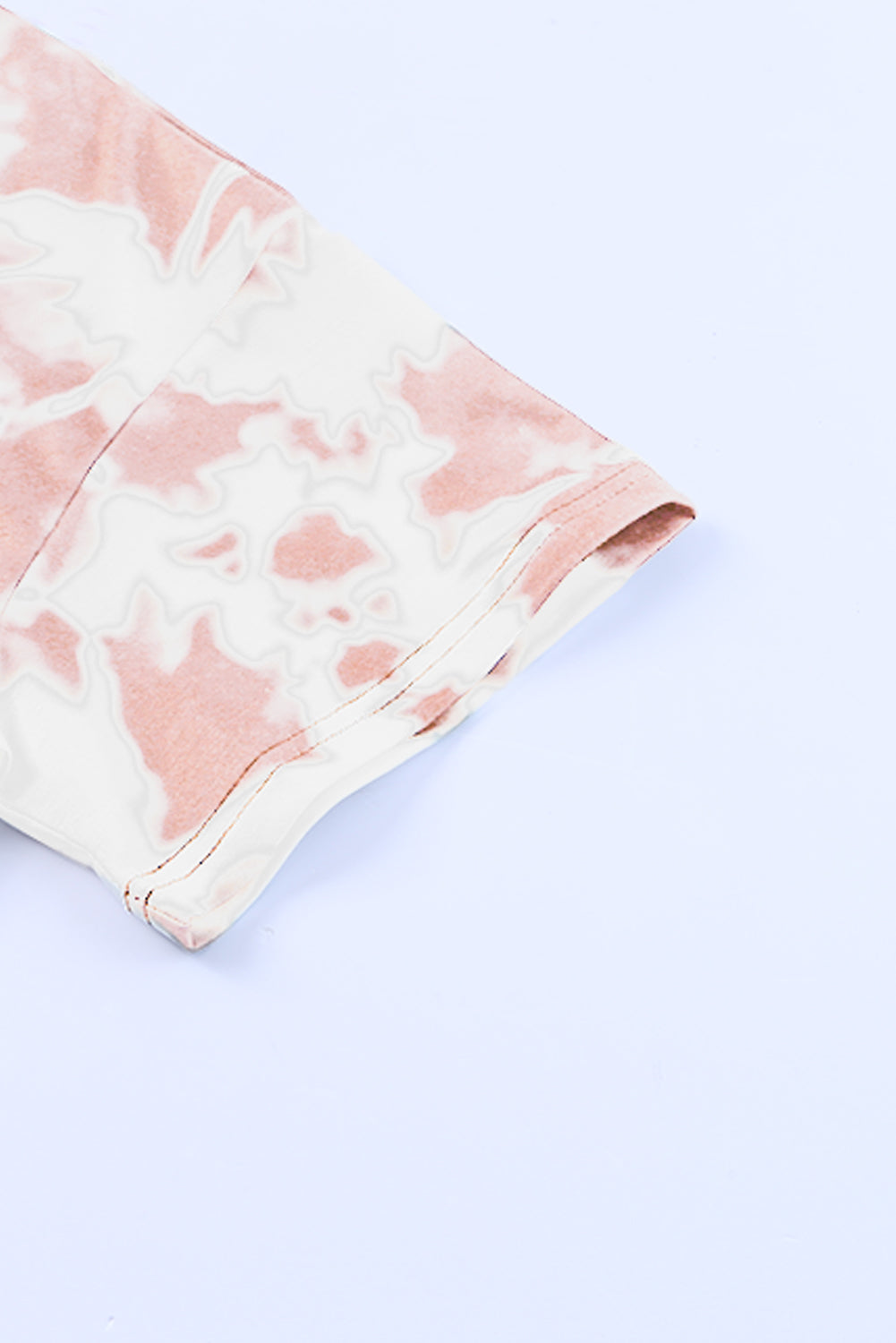 Buy Tie-Dye Round Neck Short Sleeve Tunic Tee by Faz