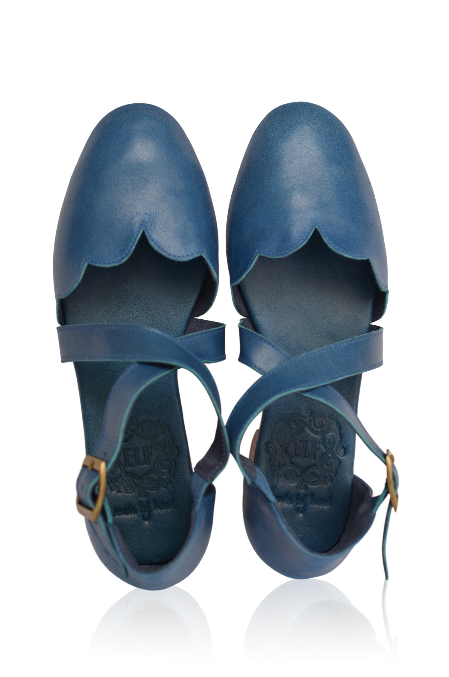 Buy Mangrove Leather Flats by Bali ELF