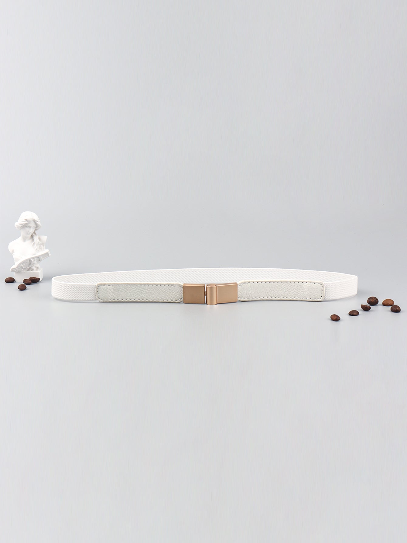 Buy PU Elastic Skinny Belt by Faz