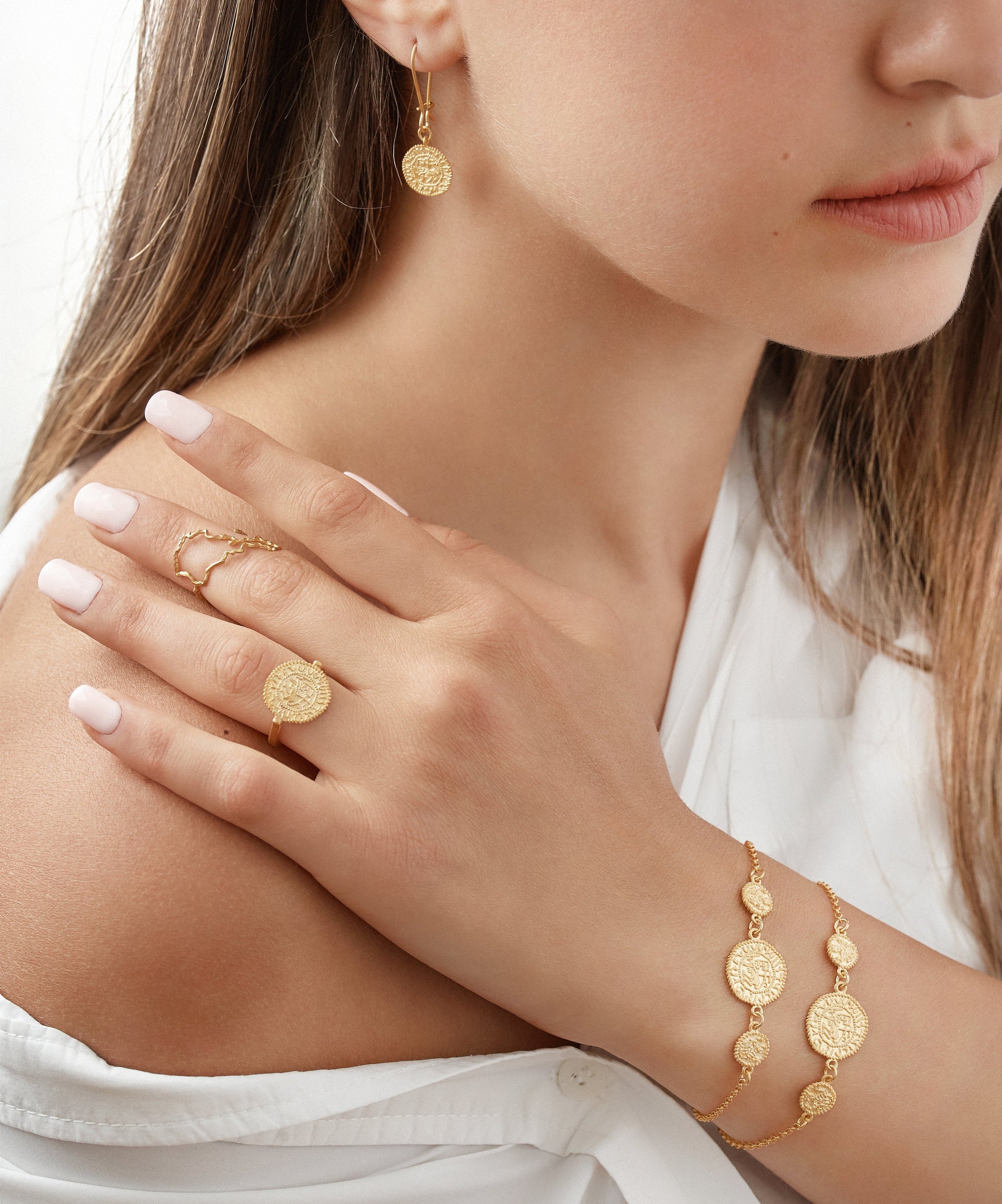 Levon II Coin Bracelet