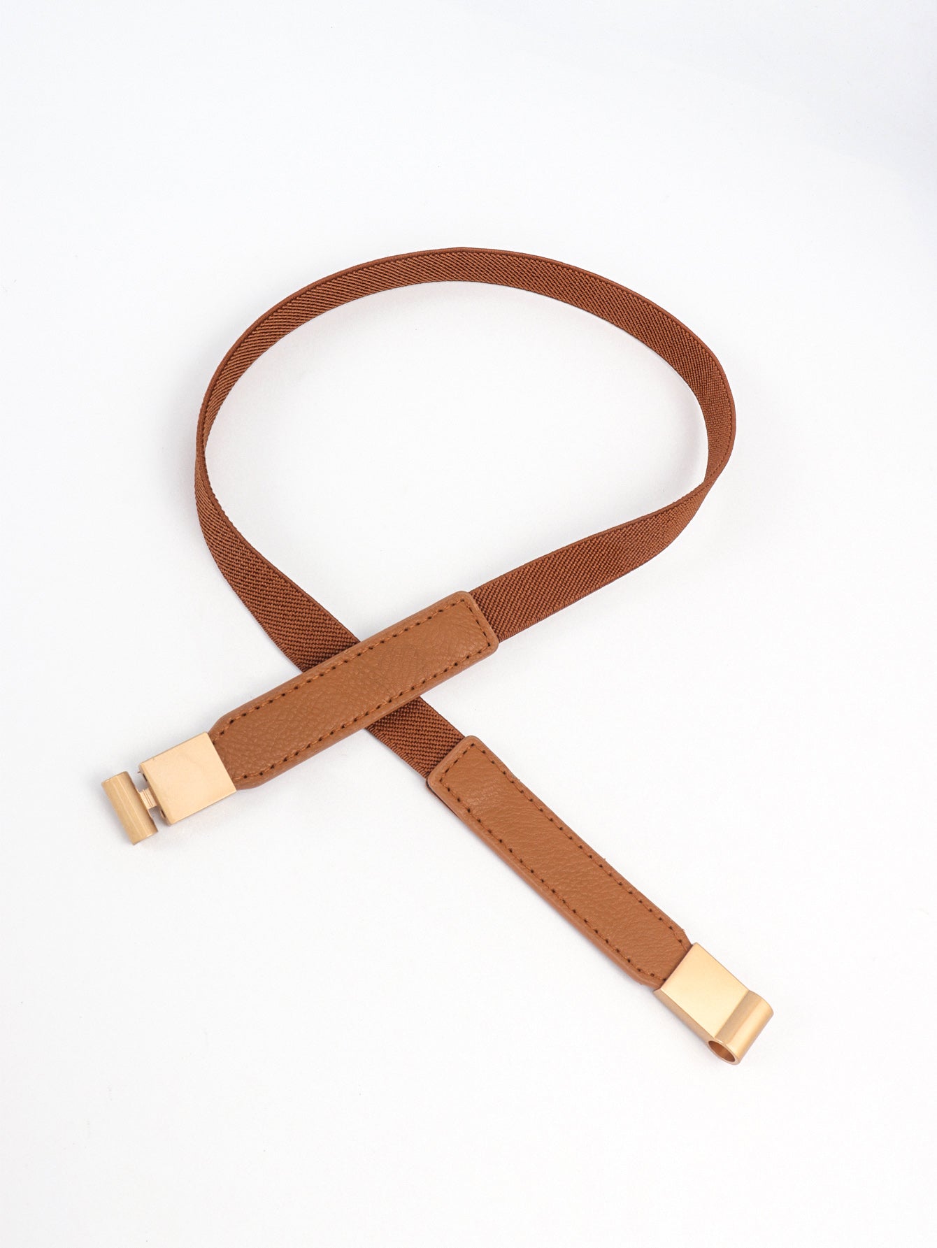 Buy PU Elastic Skinny Belt by Faz