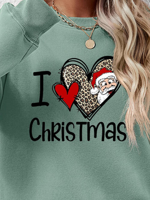 Buy CHRISTMAS Graphic Round Neck Sweatshirt by Faz