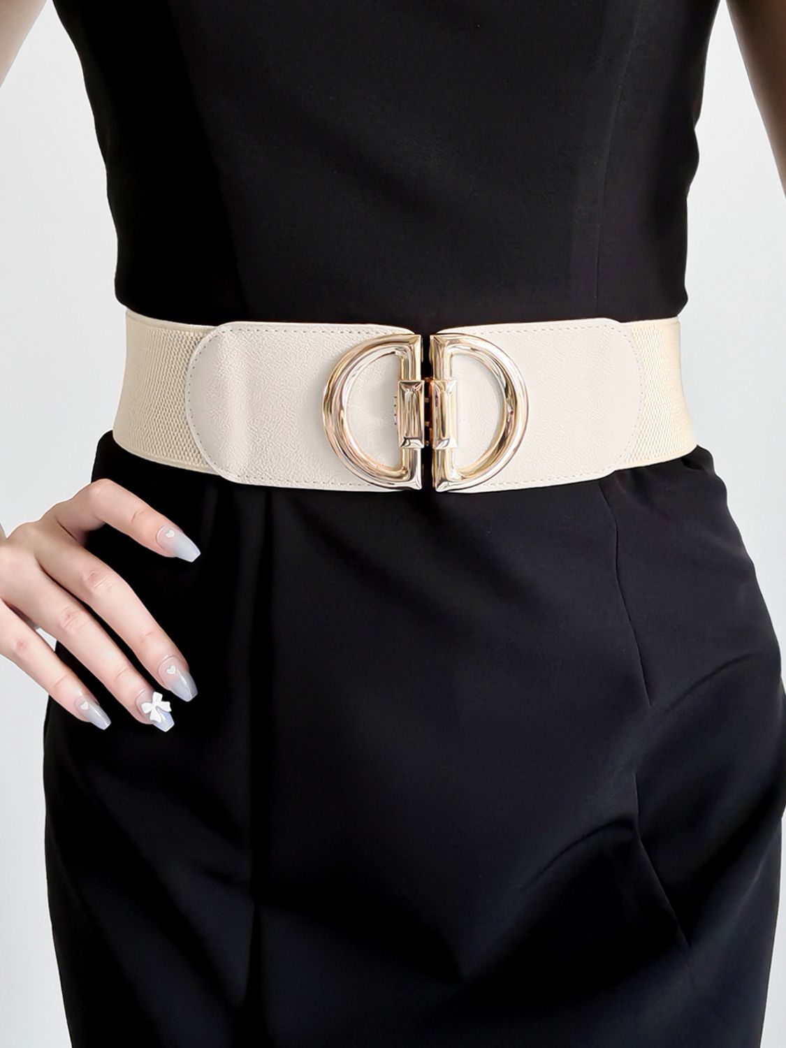 Buy D Buckle Elastic Belt by Faz
