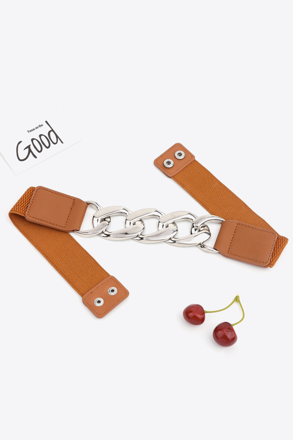 Buy Chain Detail Elastic Belt by Faz