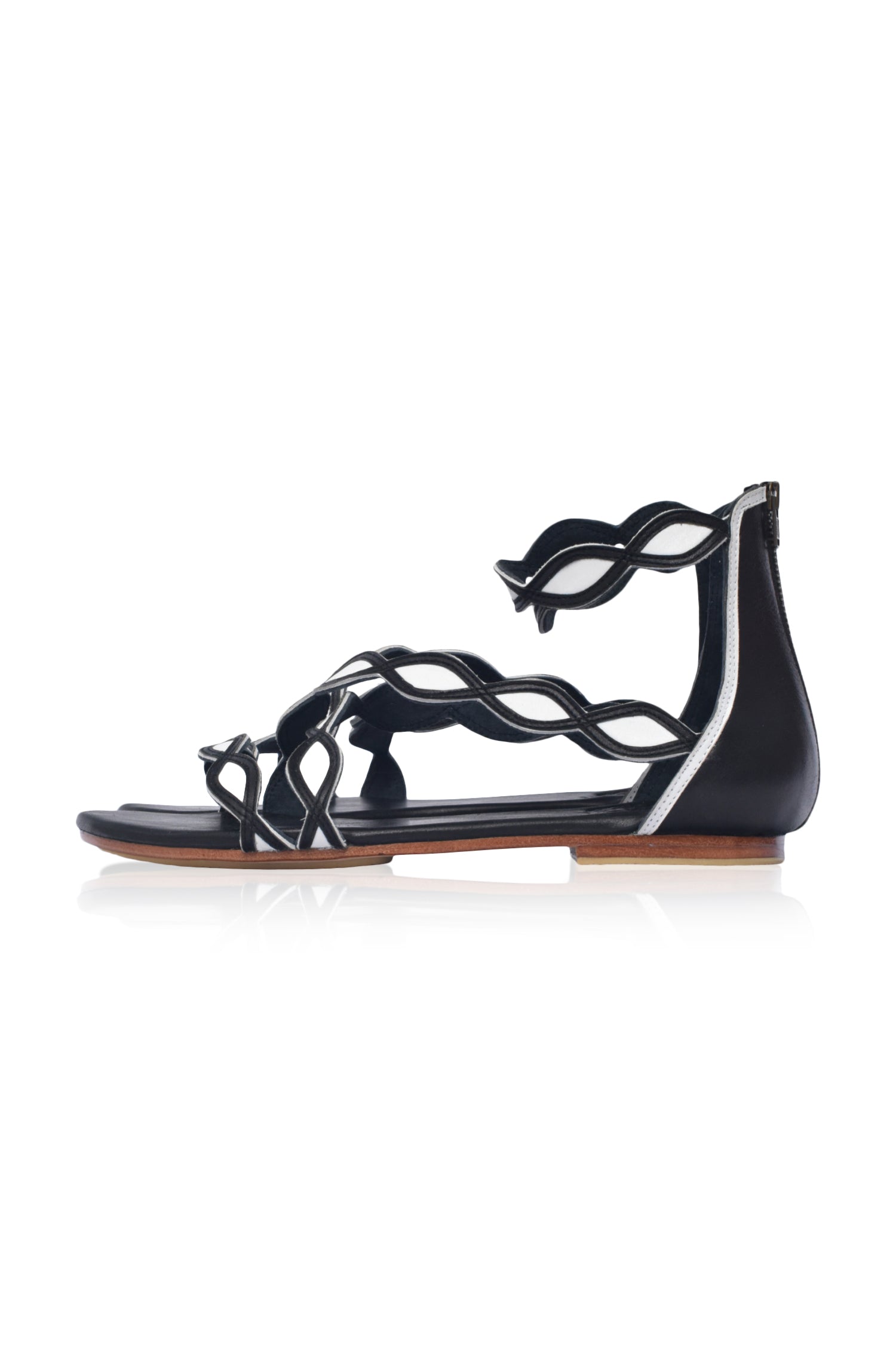 Buy Blossom Leather Sandals by Bali ELF