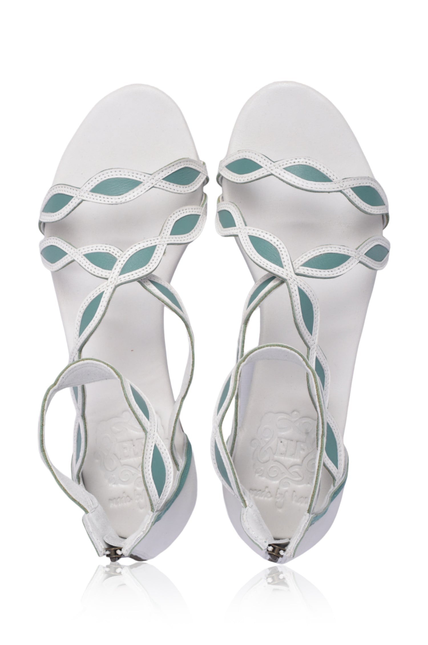 Buy Blossom Leather Sandals by Bali ELF