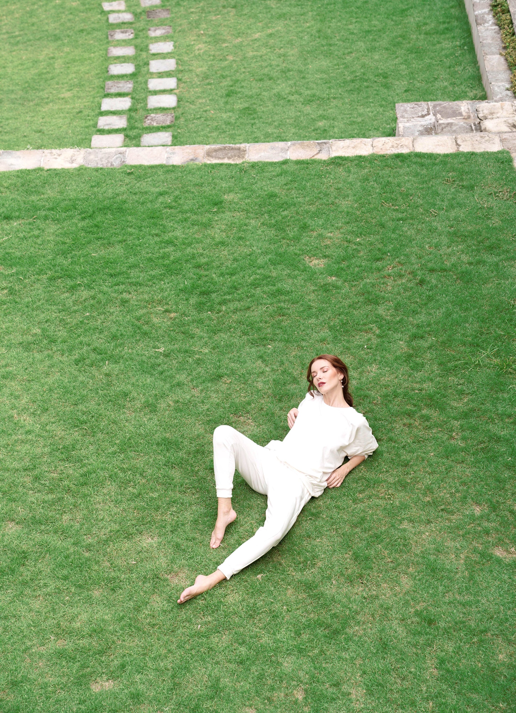 Buy HALEY Bamboo Fleece Sweaters, in Off White by BrunnaCo