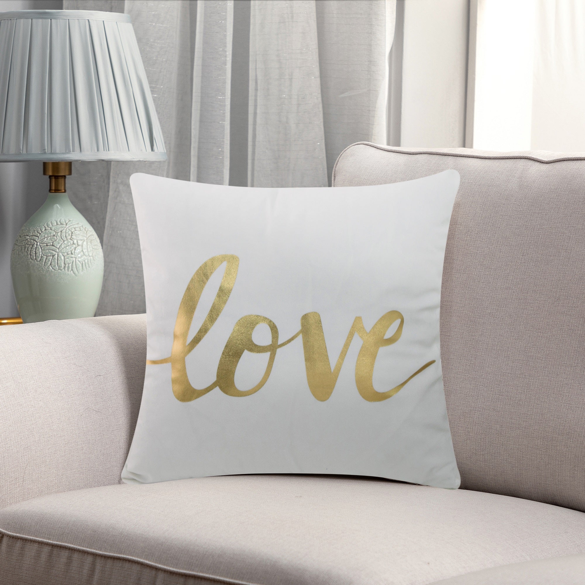 Buy Christmas Icons Throw Pillow Cover set by Peterson Housewares & Artwares