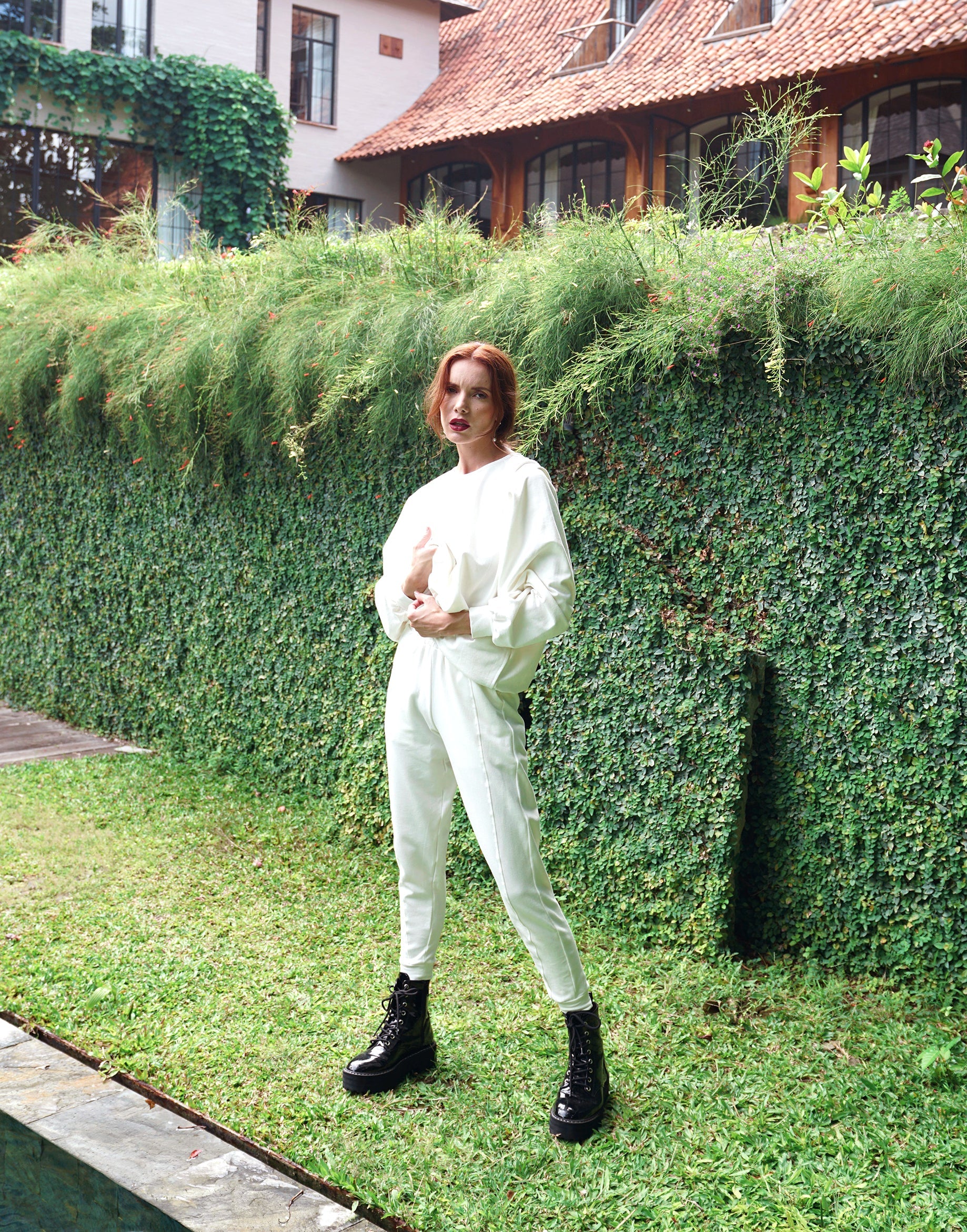 Buy HALEY Bamboo Fleece Sweaters, in Off White by BrunnaCo