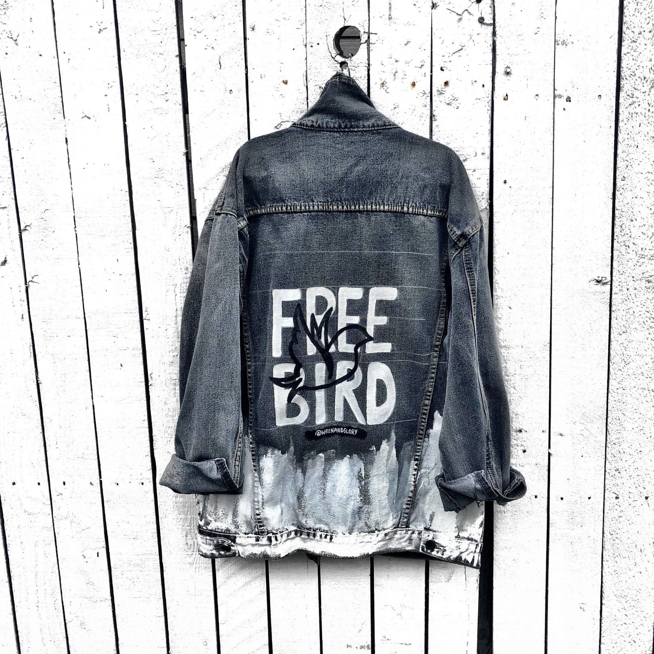 FREE BIRD' DENIM JACKET