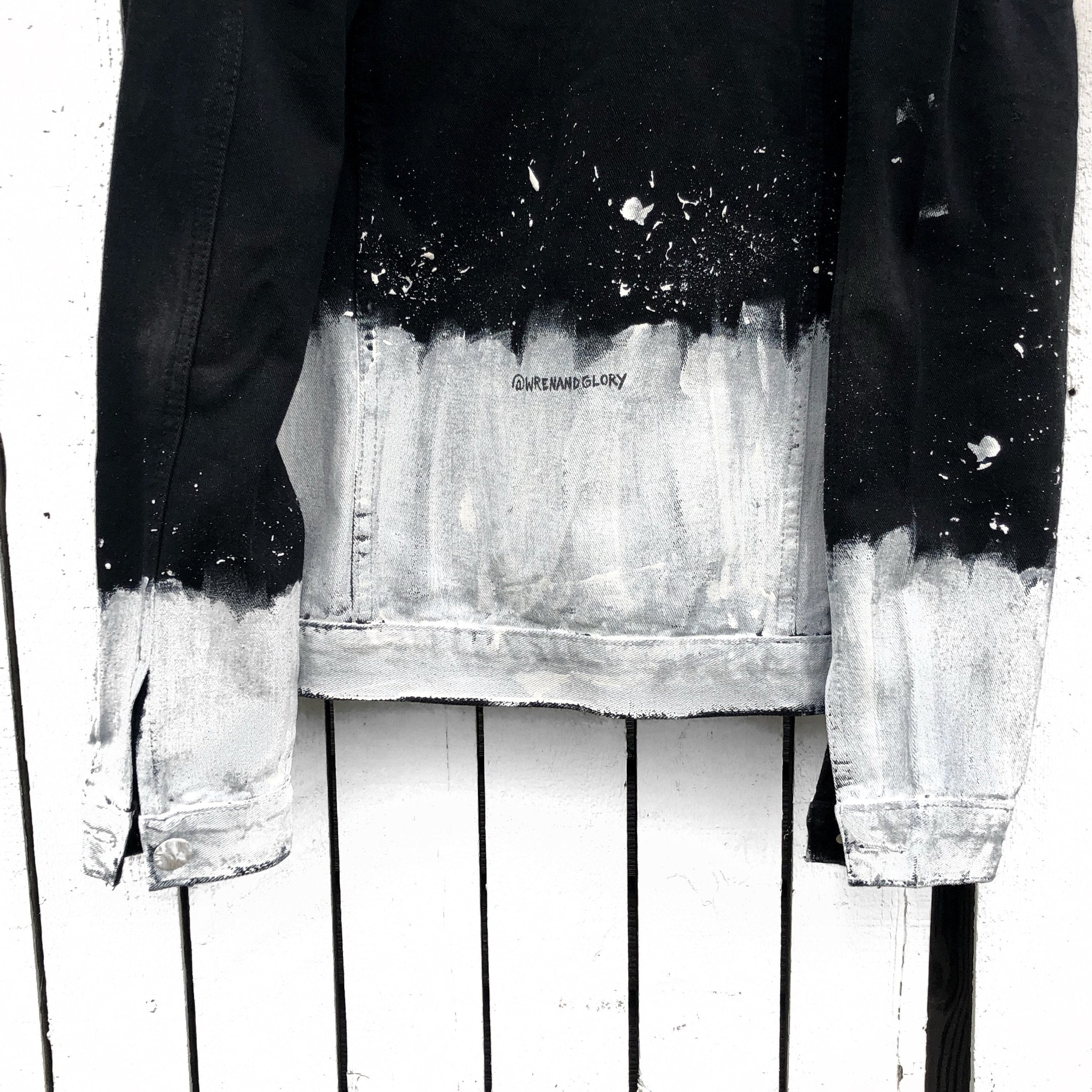 SPLATTER' DENIM JACKET
