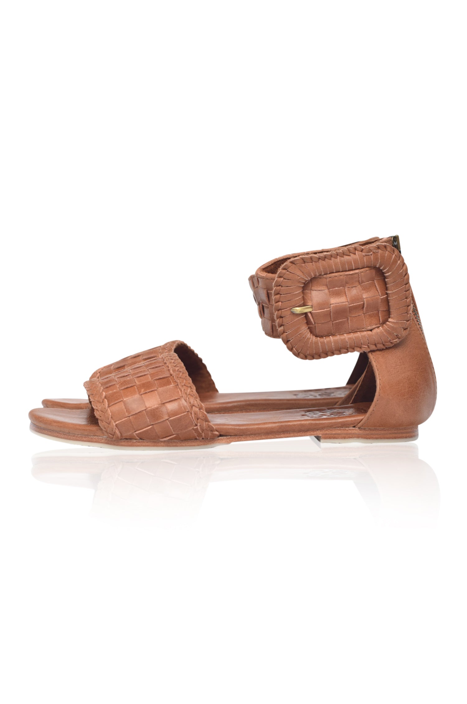 Buy Madagascar Woven Leather Sandals by Bali ELF