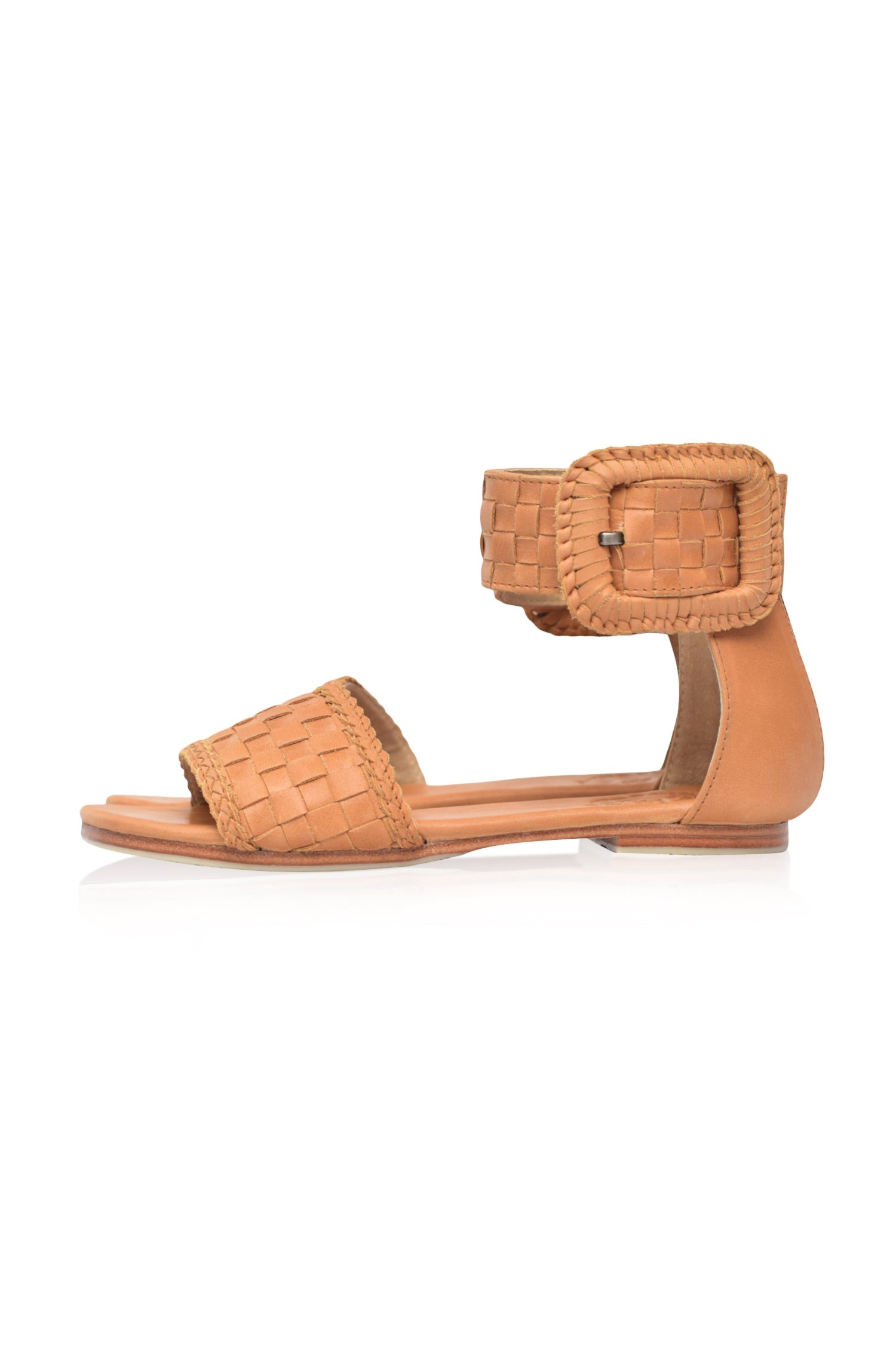 Buy Madagascar Woven Leather Sandals by ELF