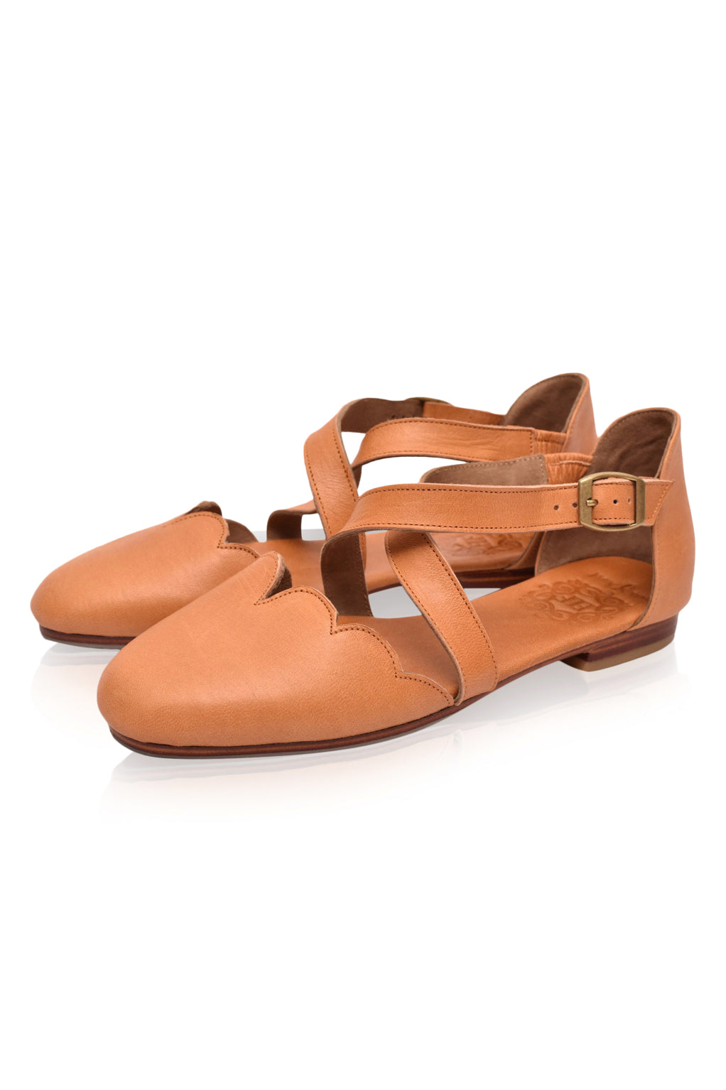 Buy Mangrove Leather Flats by Bali ELF