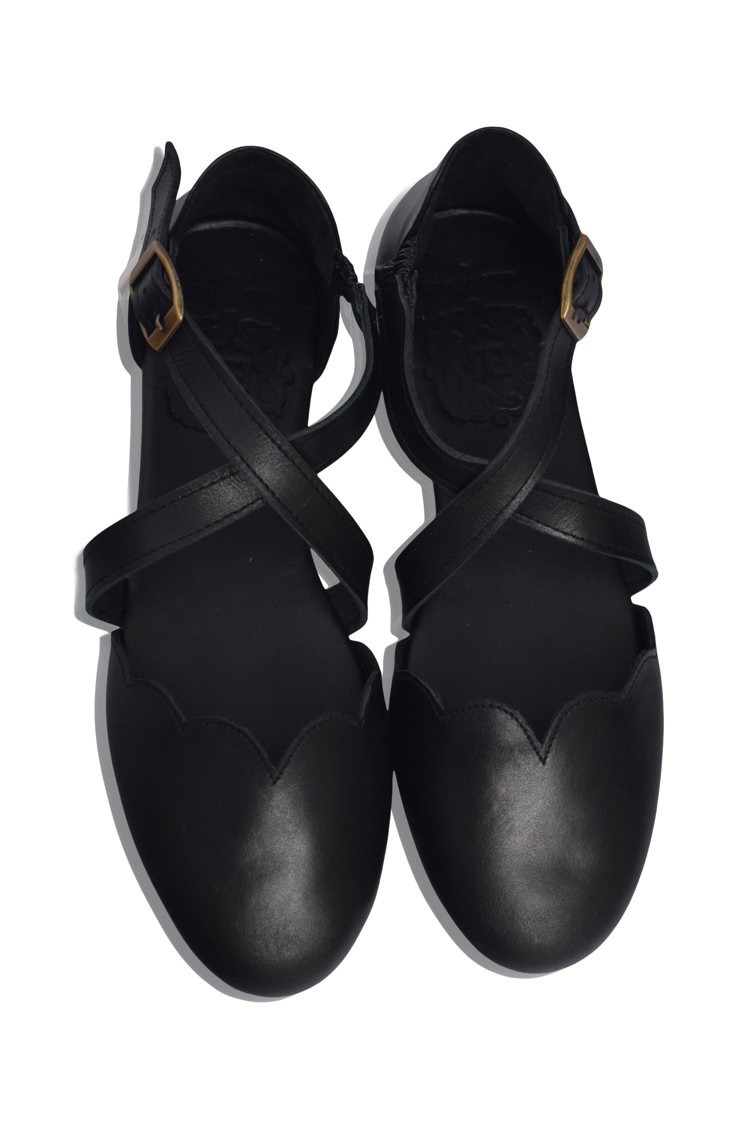 Buy Mangrove Leather Flats by Bali ELF