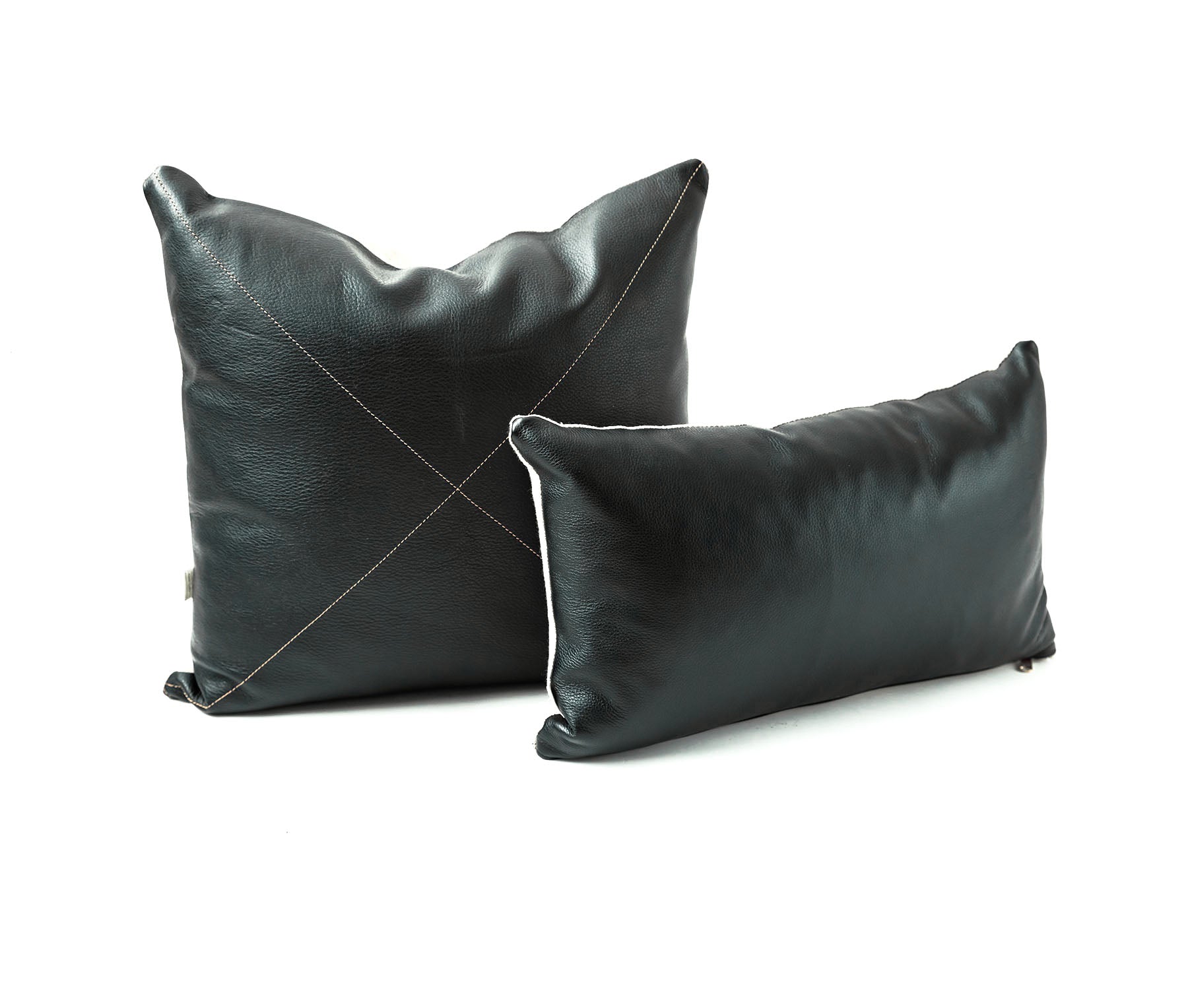 Buy Leather Pillow Cover by Lifetime Leather Co by Lifetime Leather Co