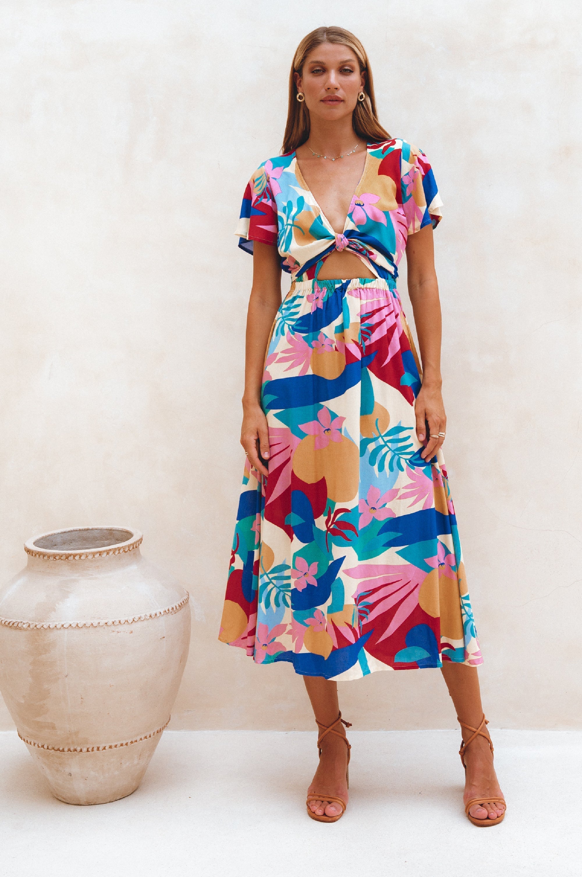 Buy Samara Convertible Midi Dress by Bali ELF