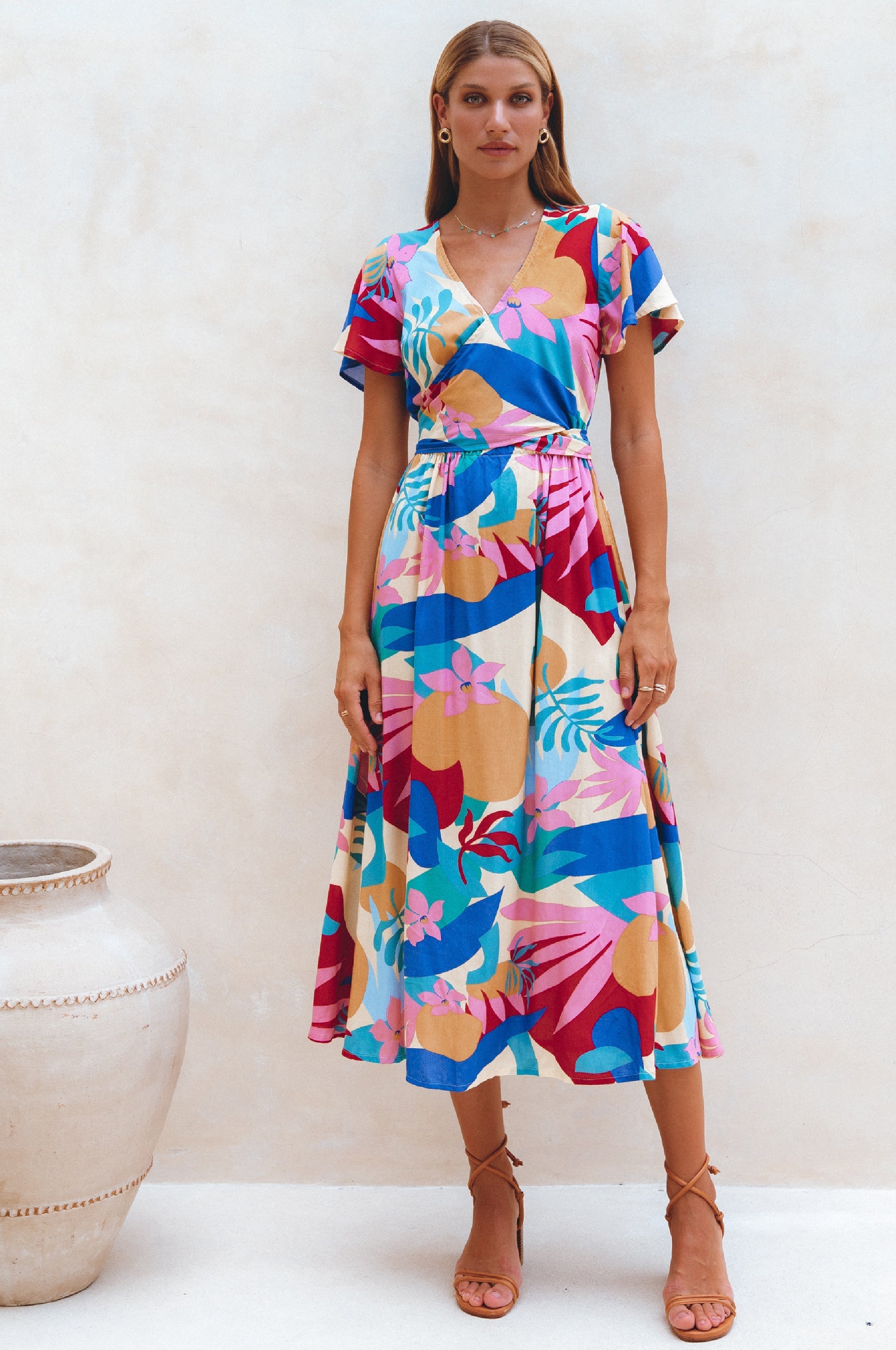 Buy Samara Convertible Midi Dress by Bali ELF